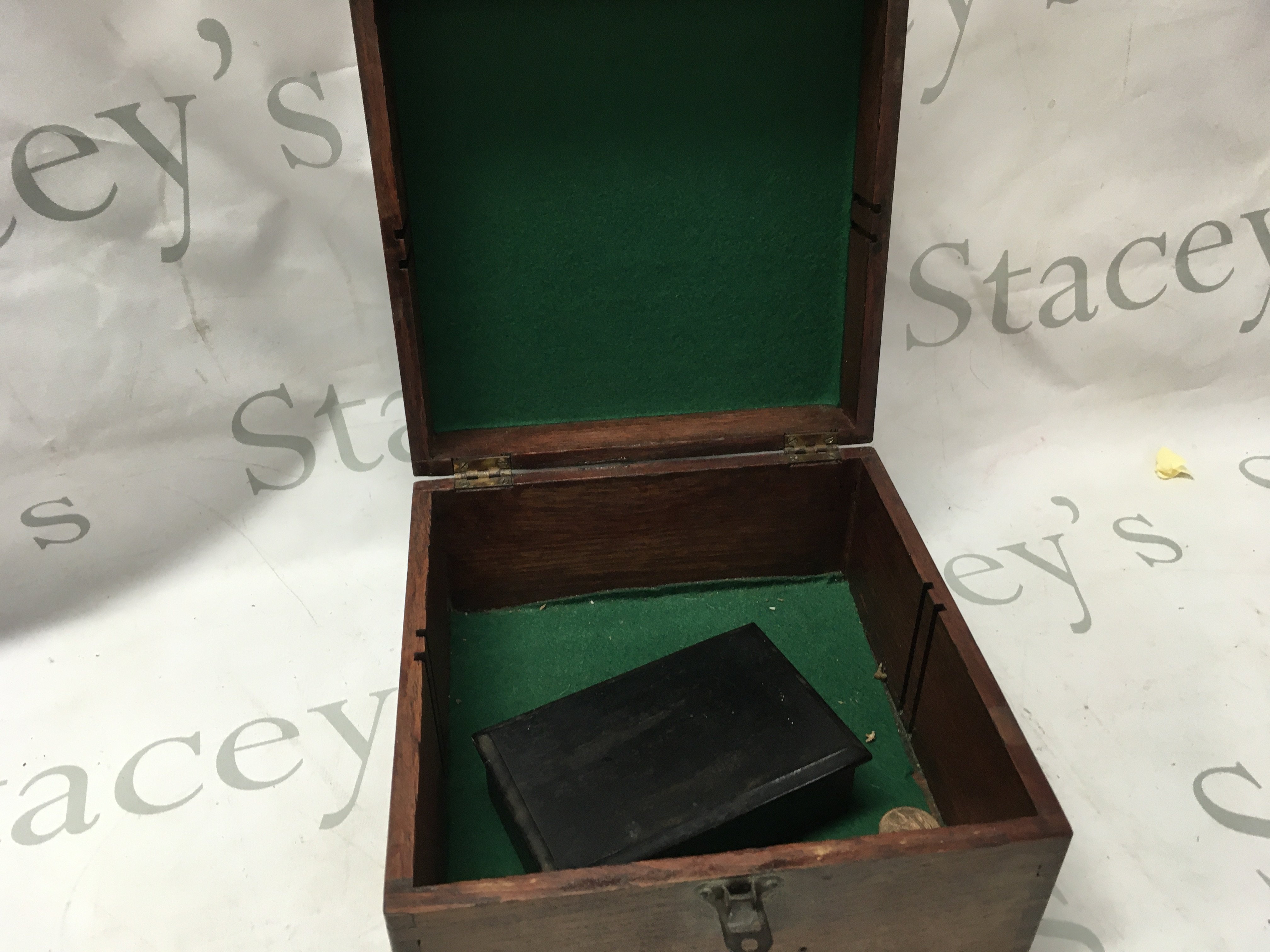 Two boxes 4 & 12cm tall. Postage cat b. NO RESERVE