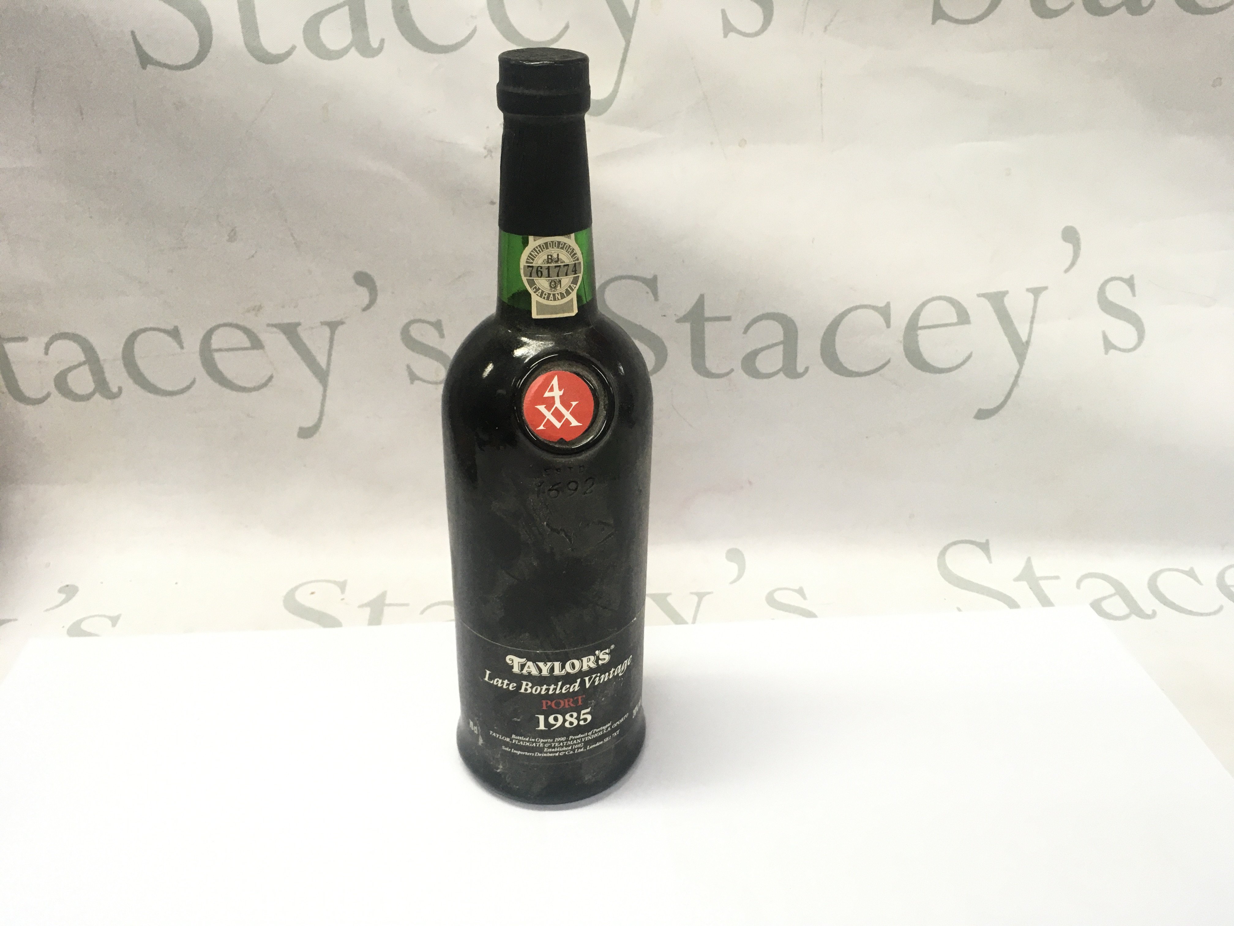 A bottle of Taylors 1985 port.