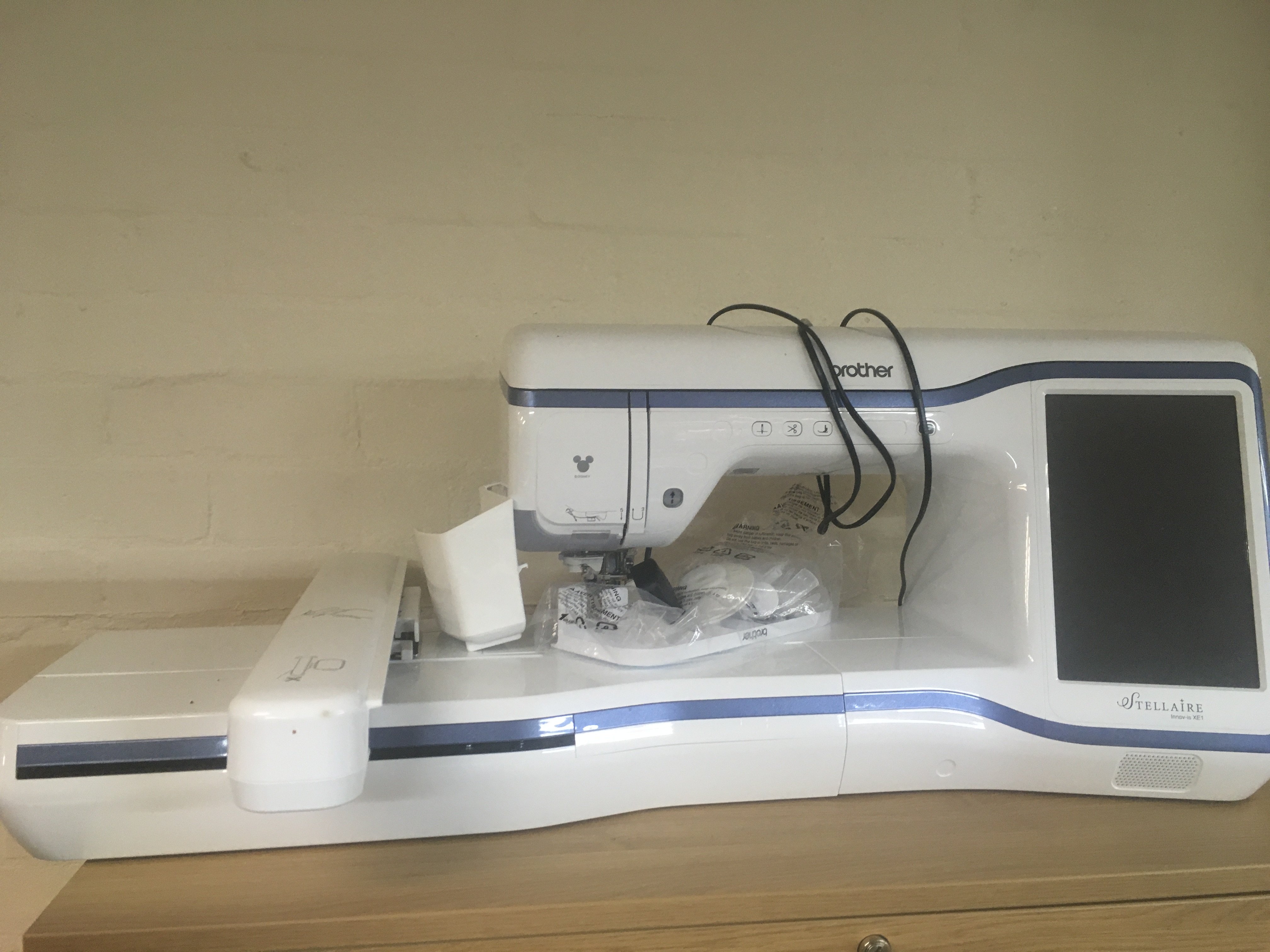 A Brother Stellaire Innov-is XE1 sewing machine