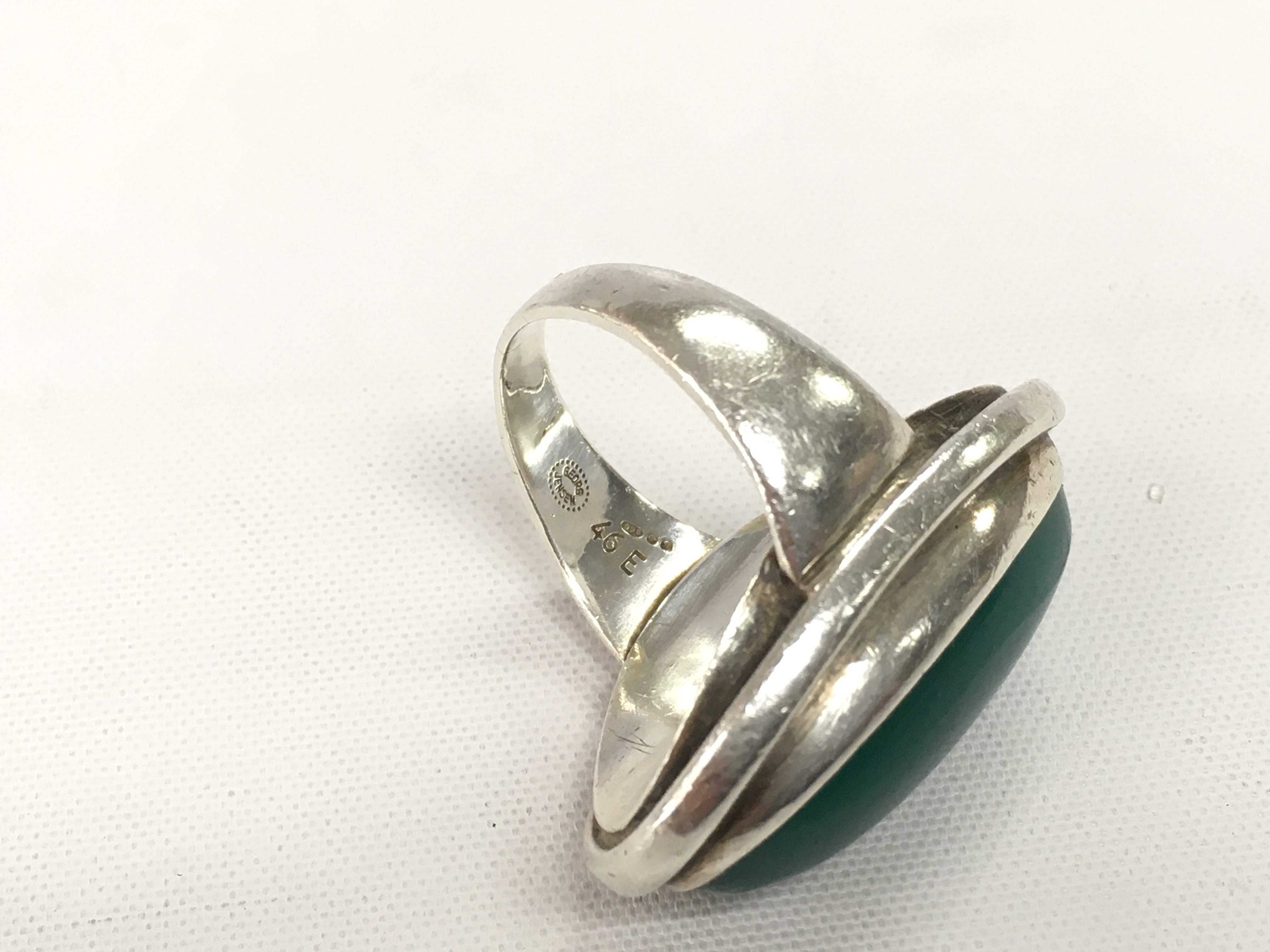 Georg Jenson Ring model number 46 E size Approx R