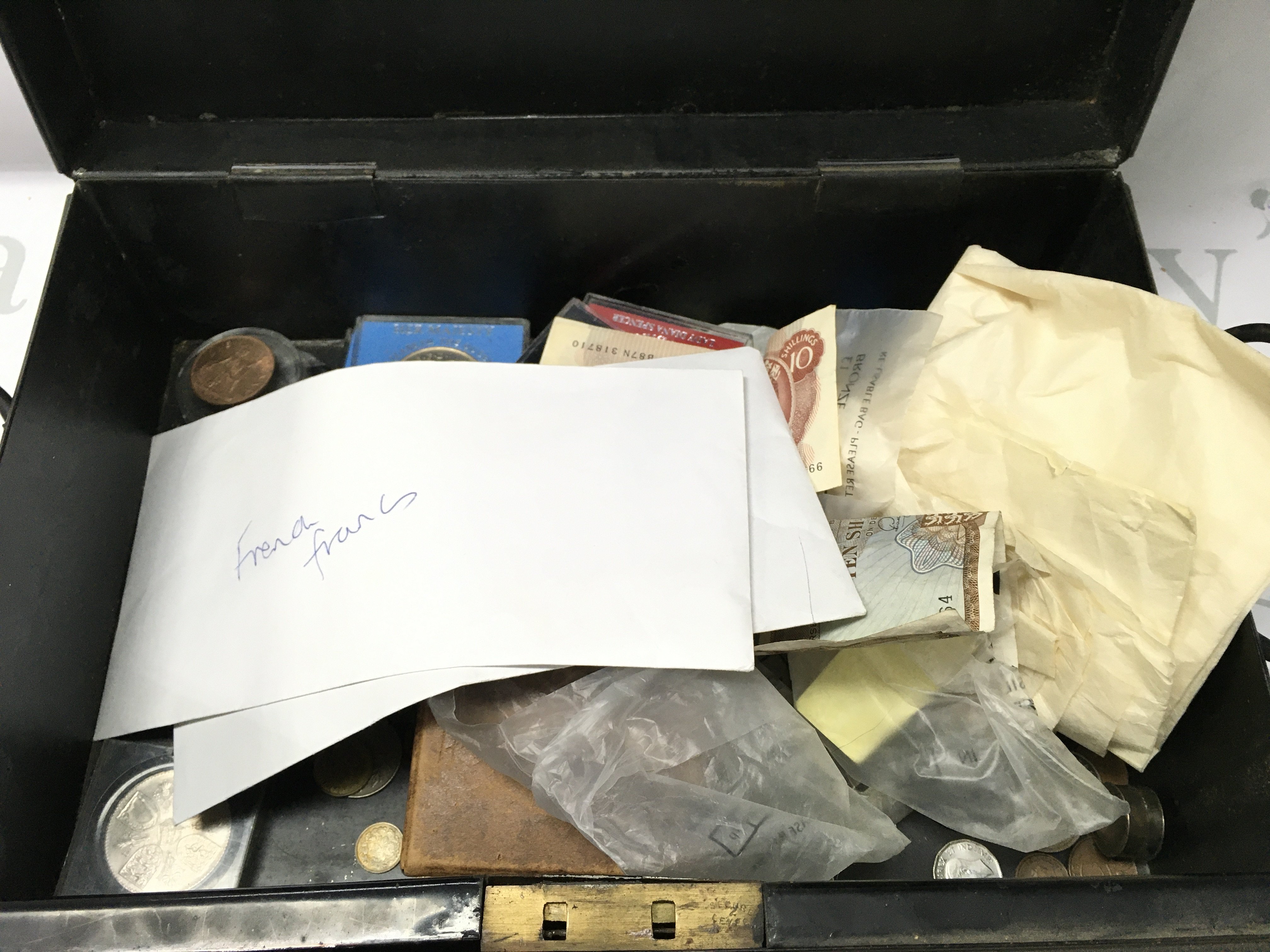 A Collection of world coins and banknotes . Postage category B