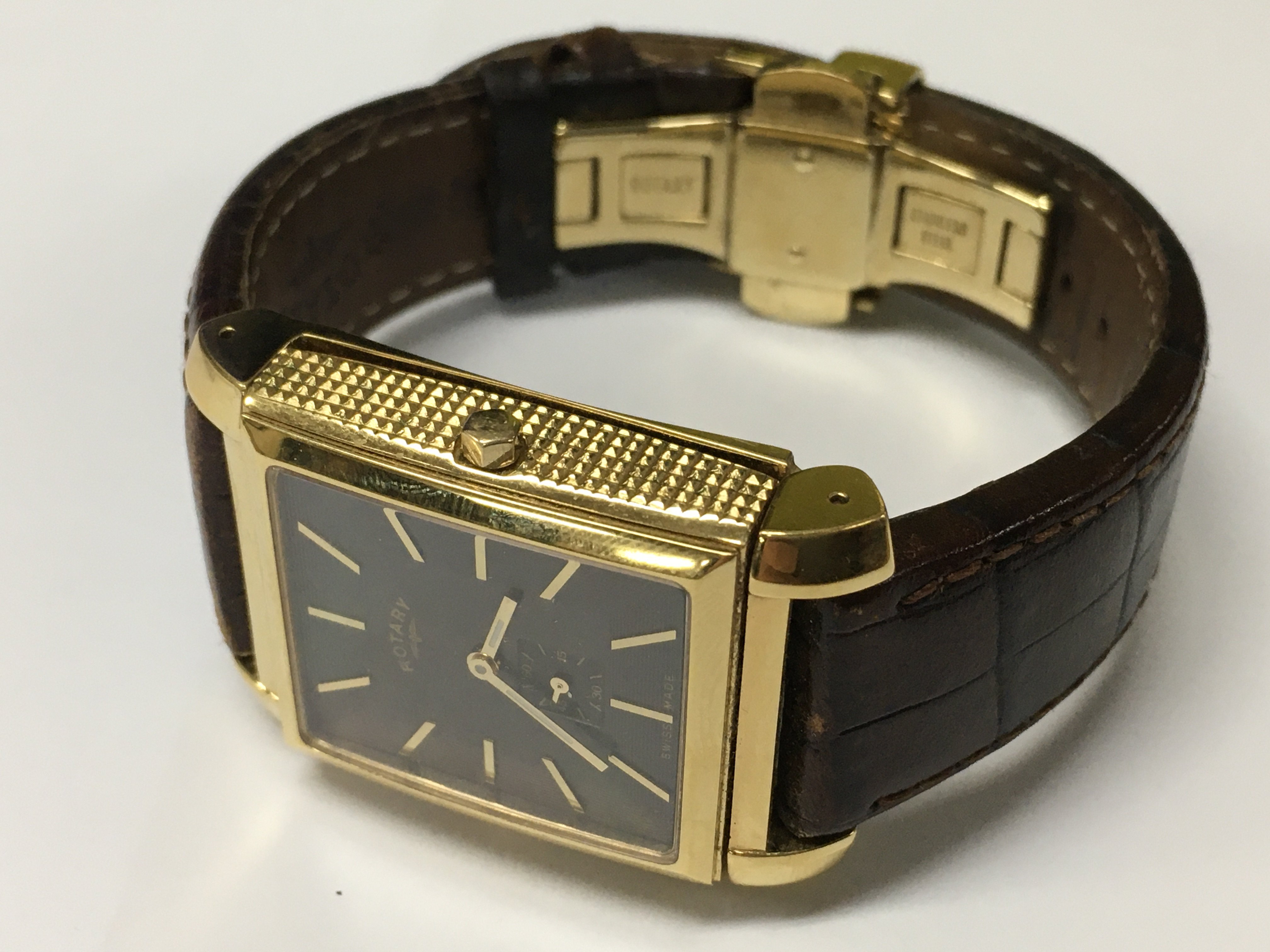 A rotary reverso style watch.