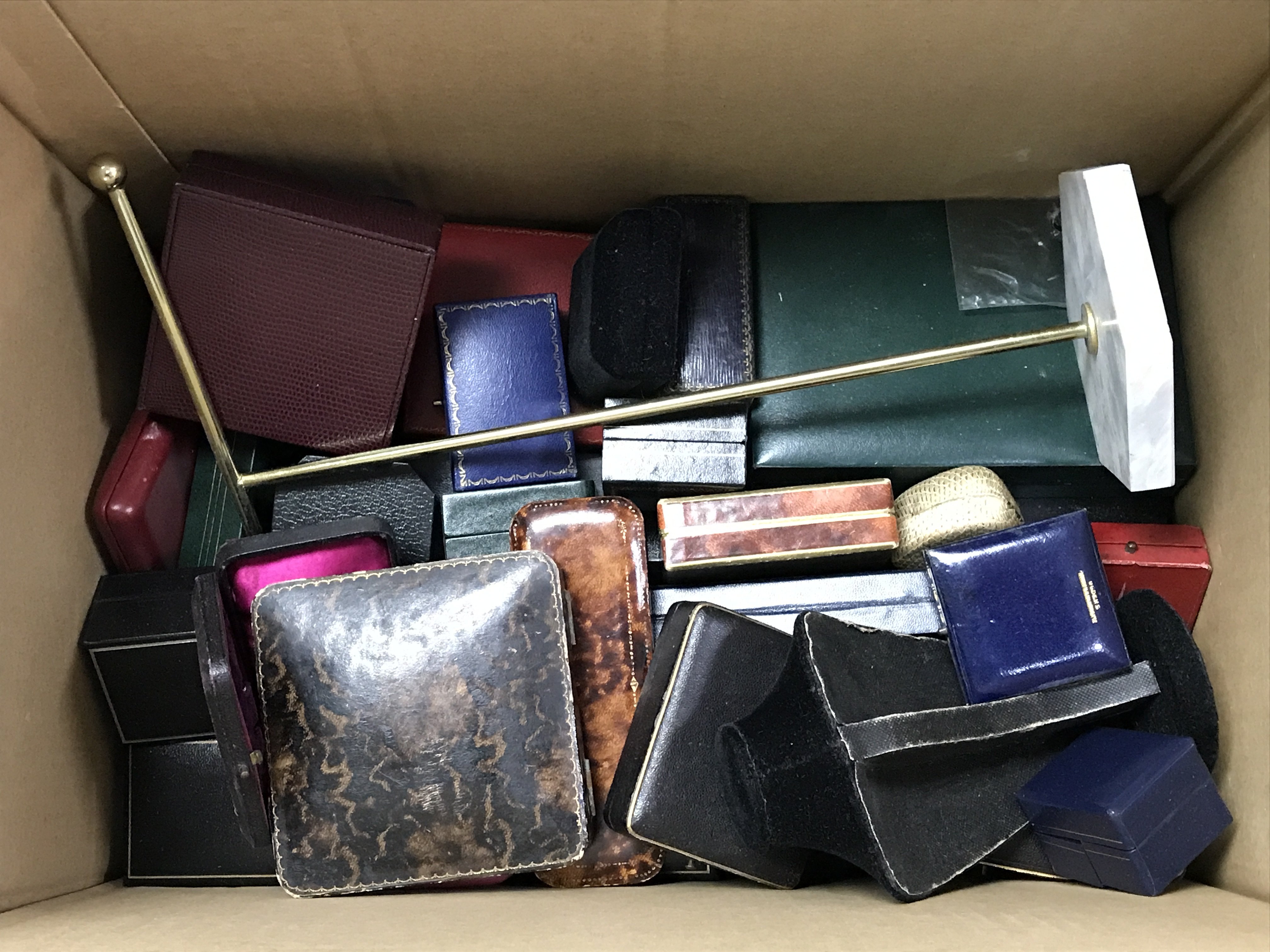 Jewellery boxes, no reserve . Postage category C