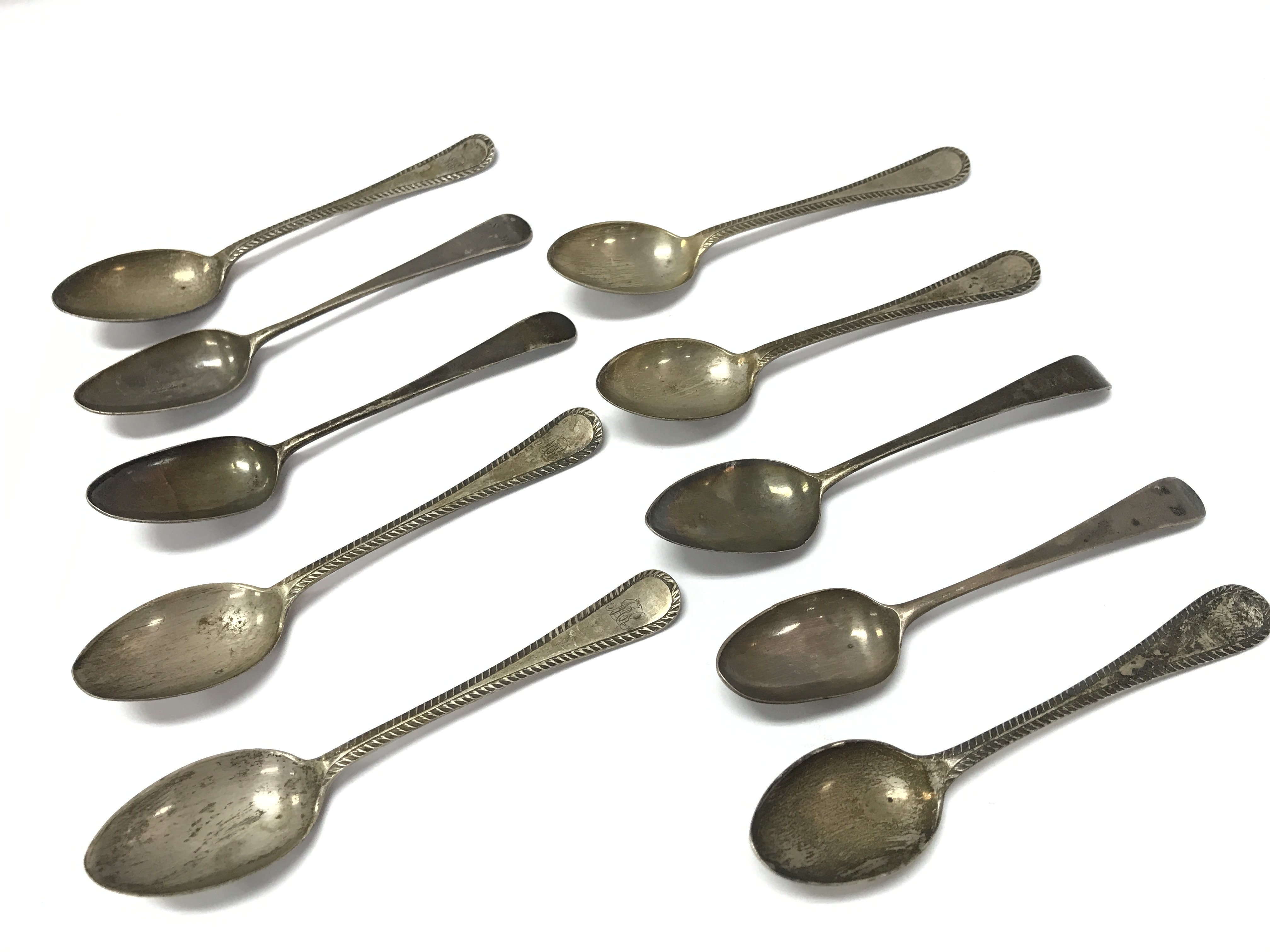 Silver Hallmarked spoons , postage category A