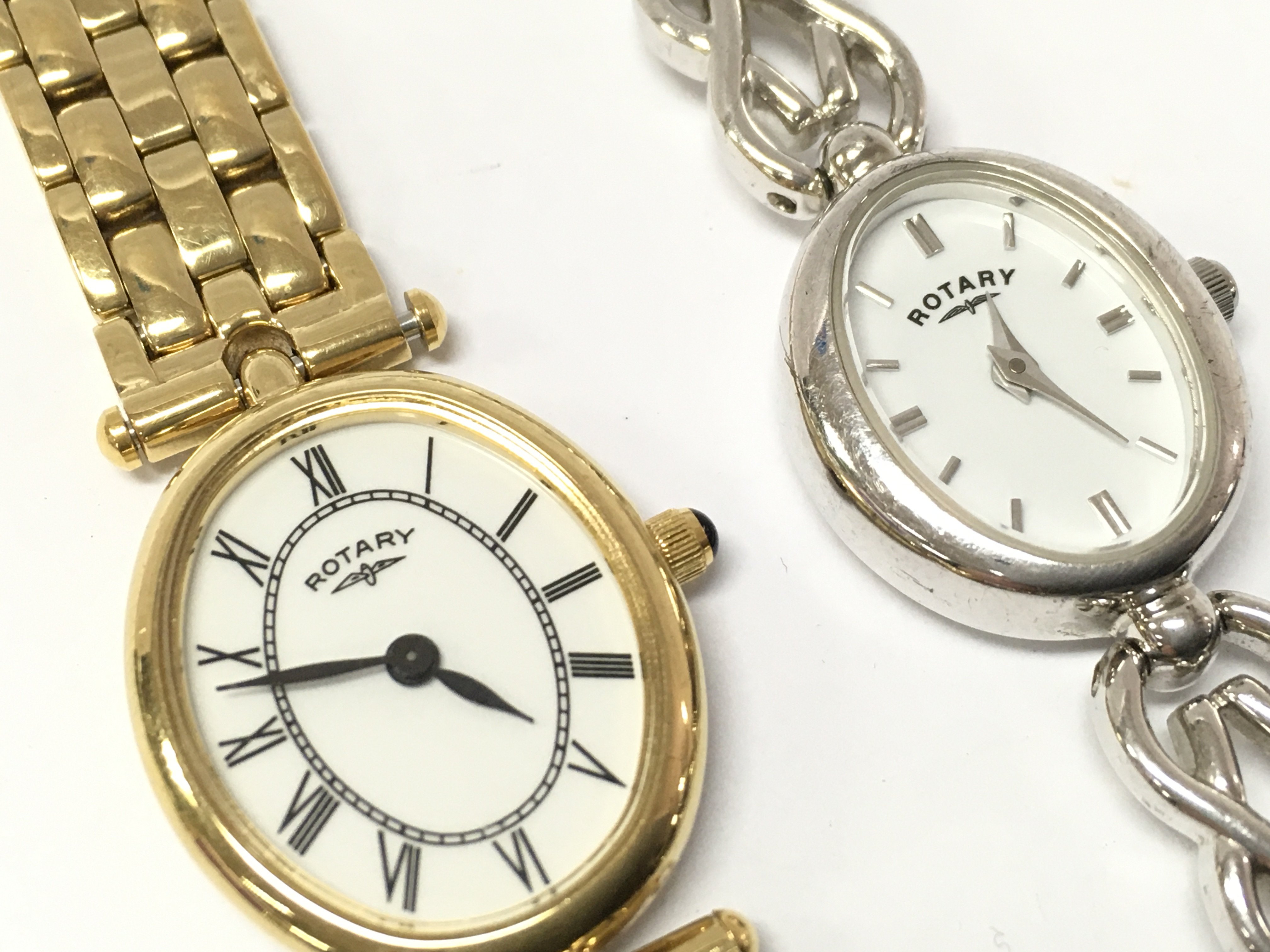 Two ladies Rotary wristwatches , postage cat A- NO RESERVE