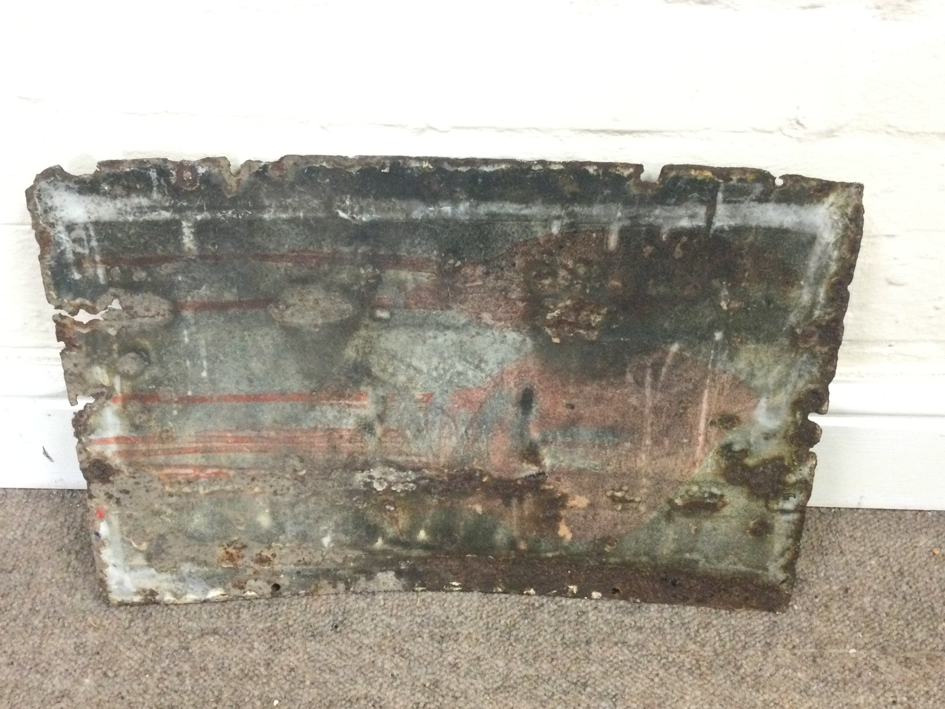 Vi-Malto Tonic advertising sign. 18 x 12 inches approximately