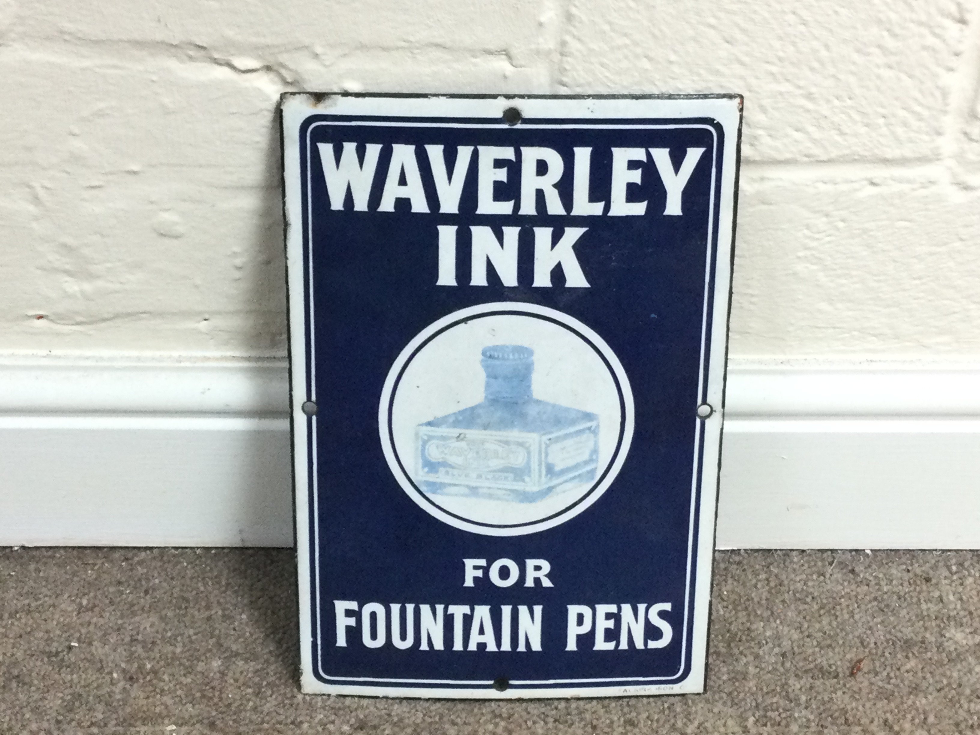 Waverley Ink - For Fountain Pens 12 x 8 inches approximately