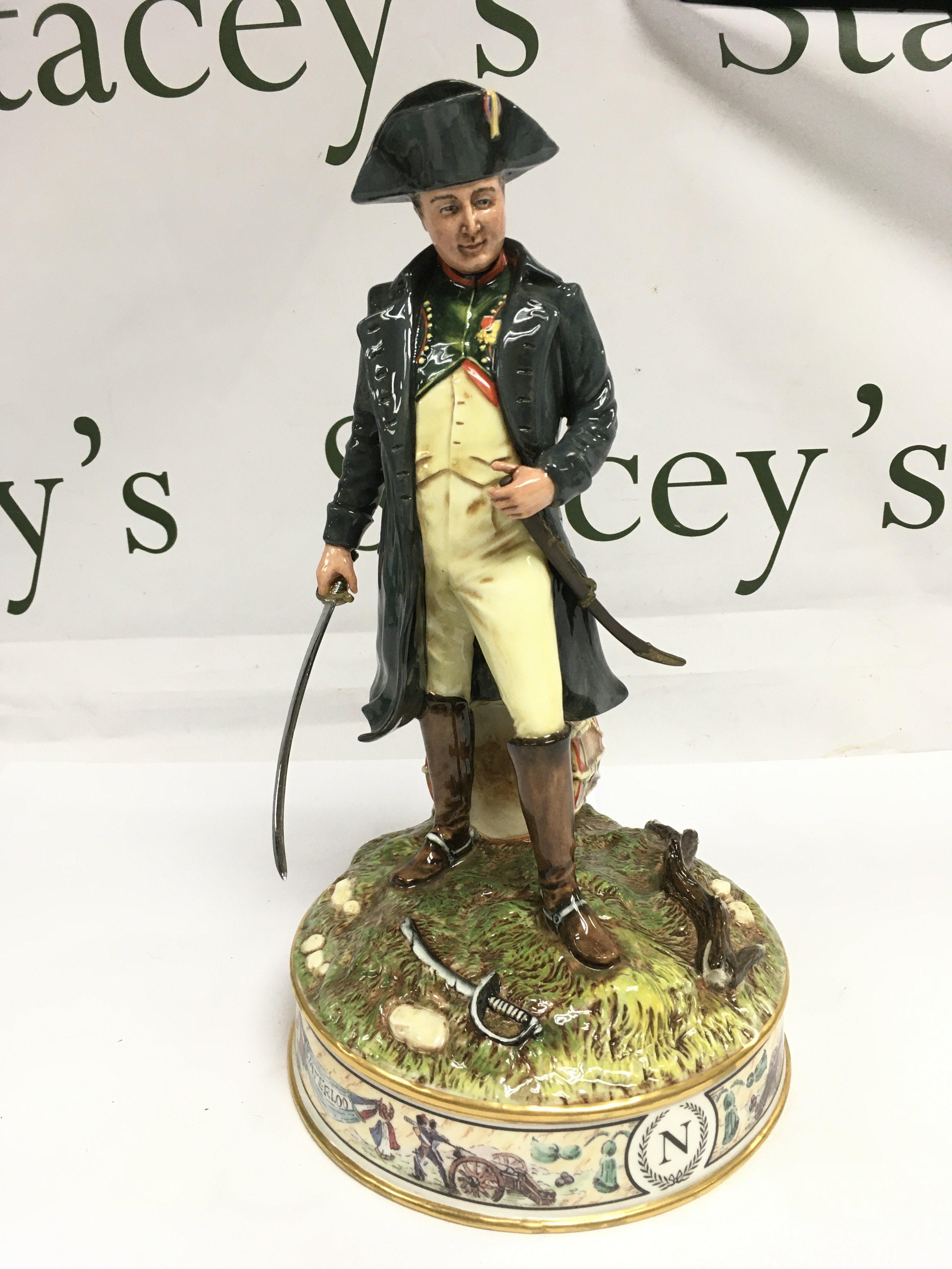 A limited edition Royal Doulton figure of Napoleon HN3429, approx height 30cm.A/F Shipping category D.