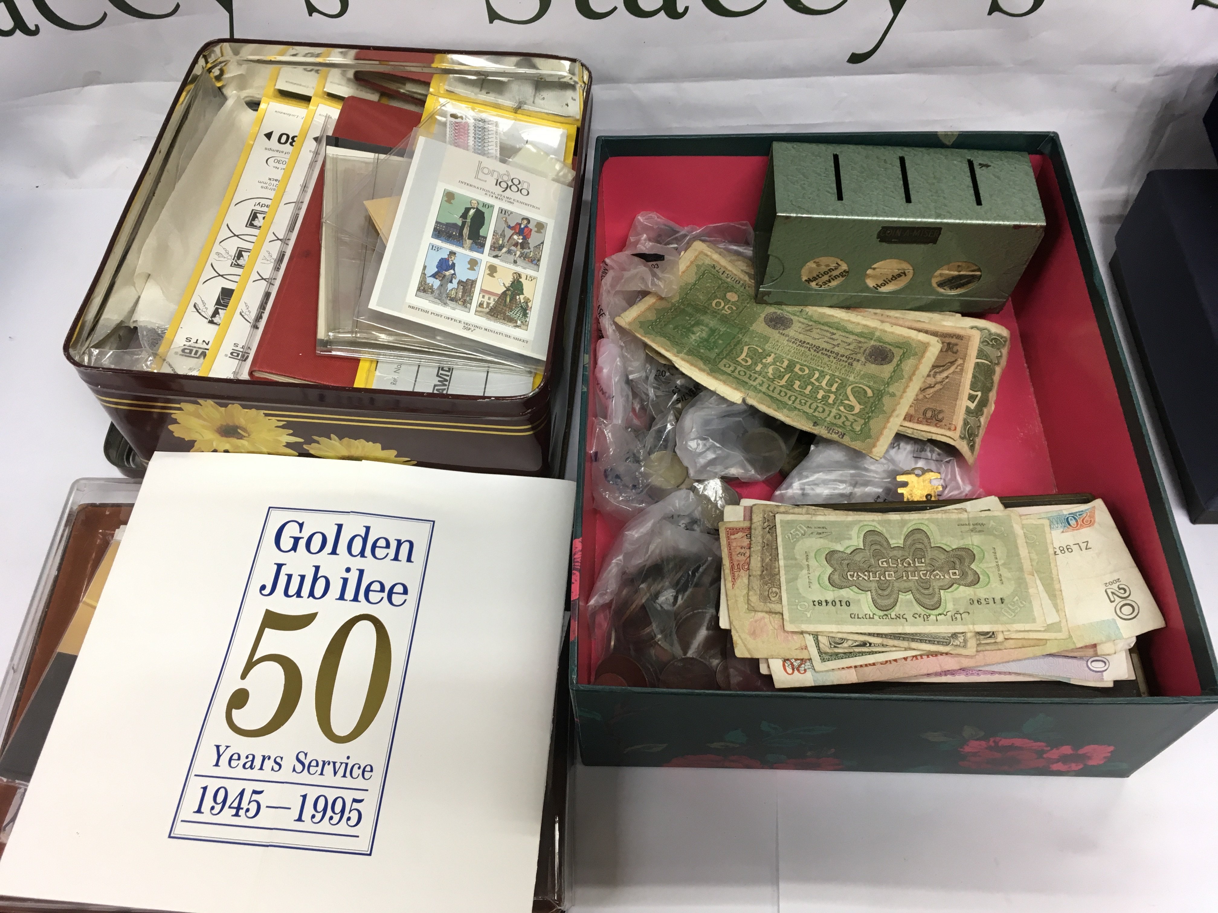 A collection of mixed stamp presentation sets and first day covers. Shipping category D.