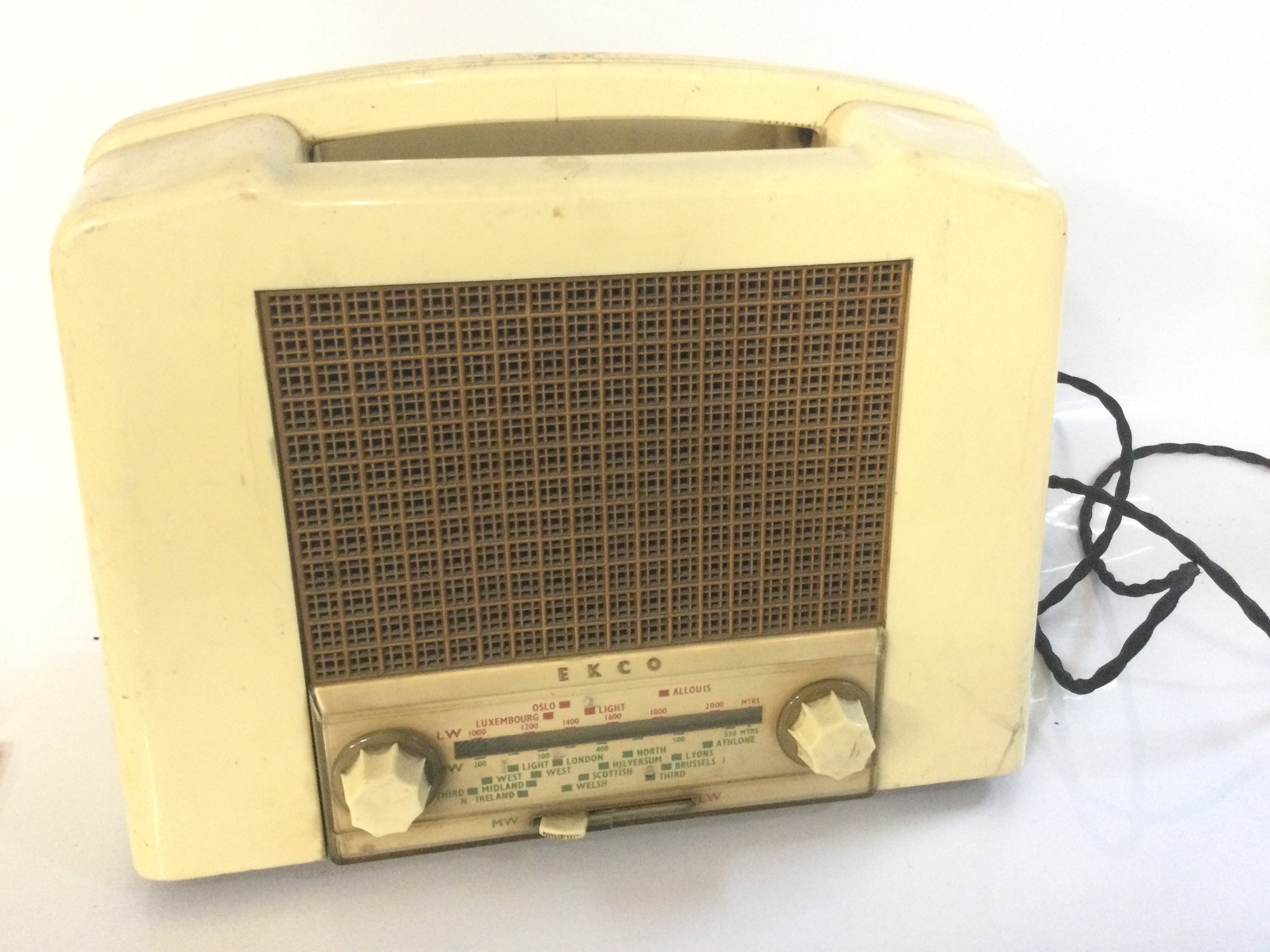 A vintage Ekco U159 radio. Postage category C