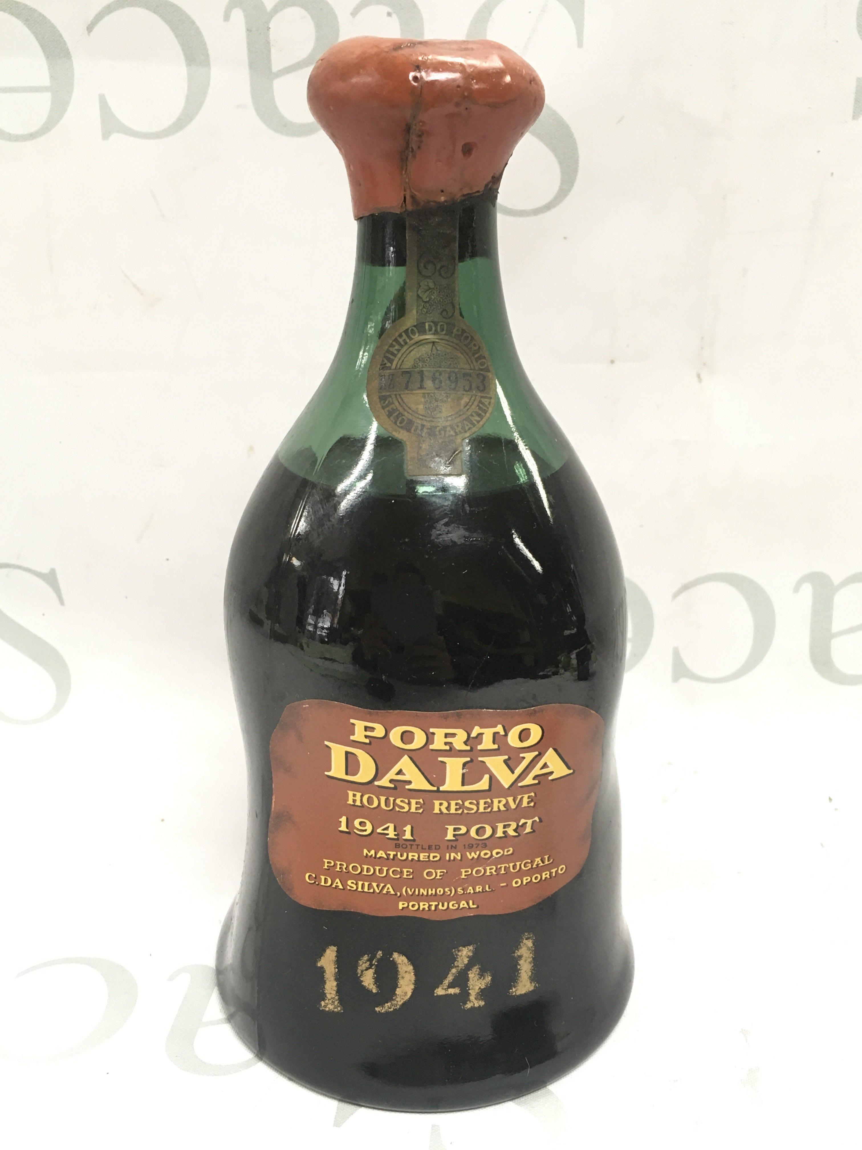 A bottle of 1941 Porto Dalva house reserve . This lot cannot be posted