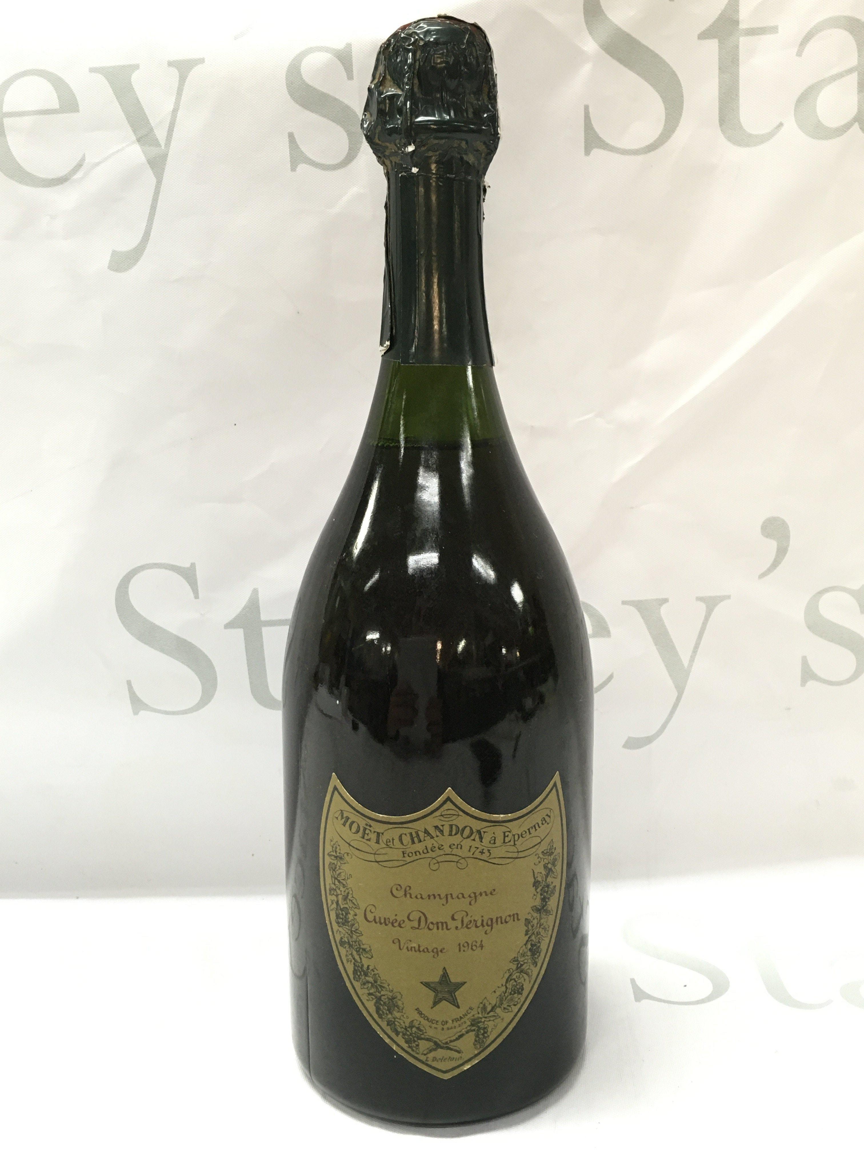 A bottle of Cuvee Dom Perignon vintage 1964. This lot cannot be posted