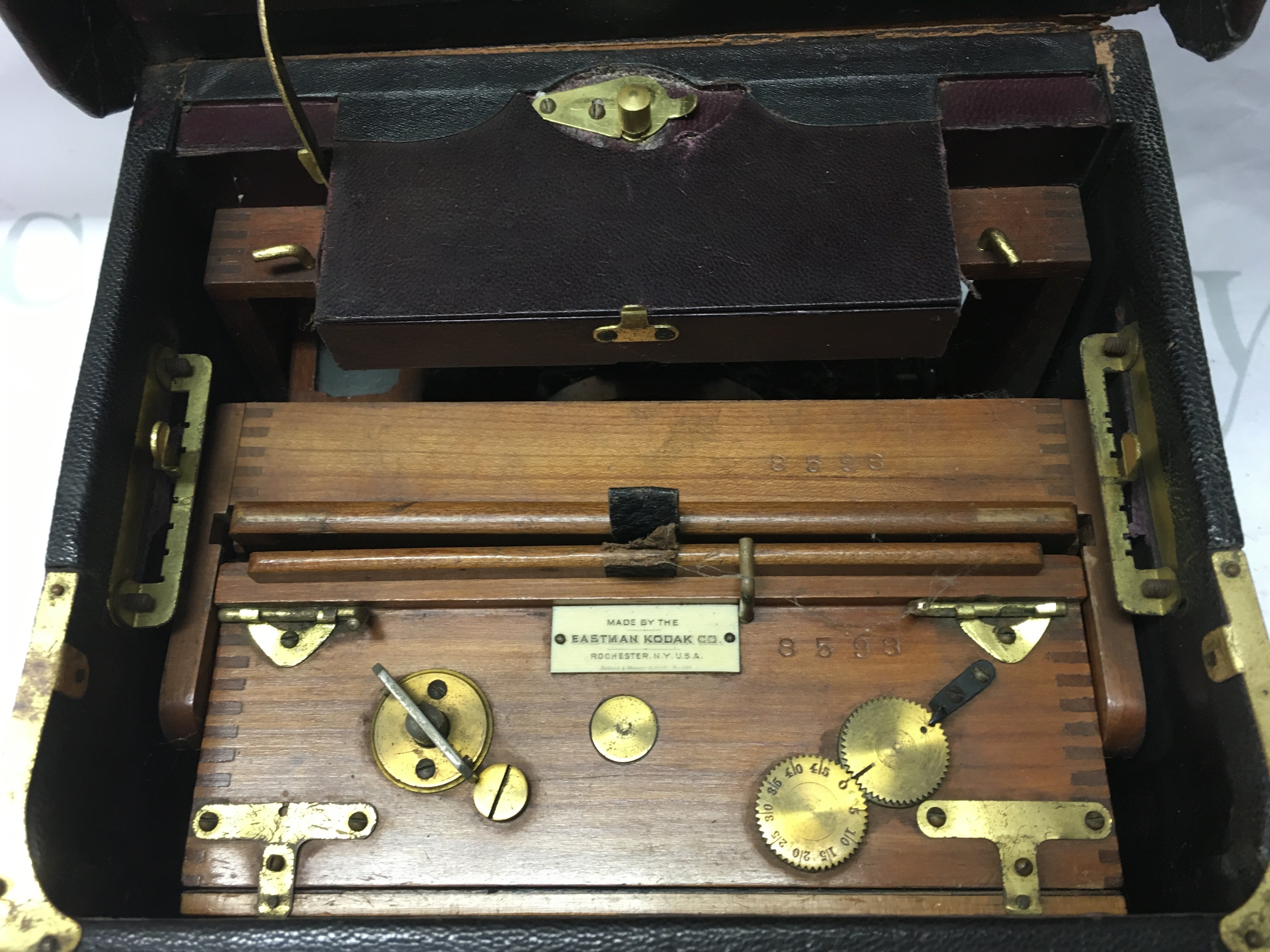 An Eastman Kodak plate camera . Postage category B