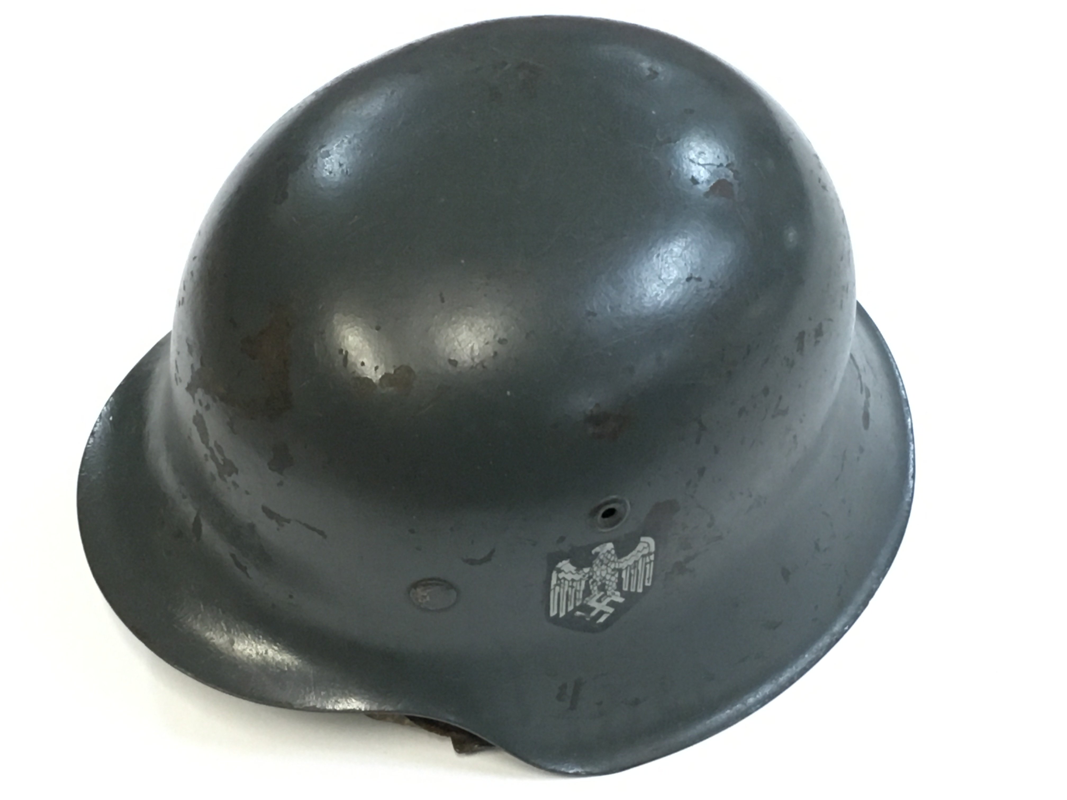 A WW2 German Kreigsmarine helmet . Postage cat C