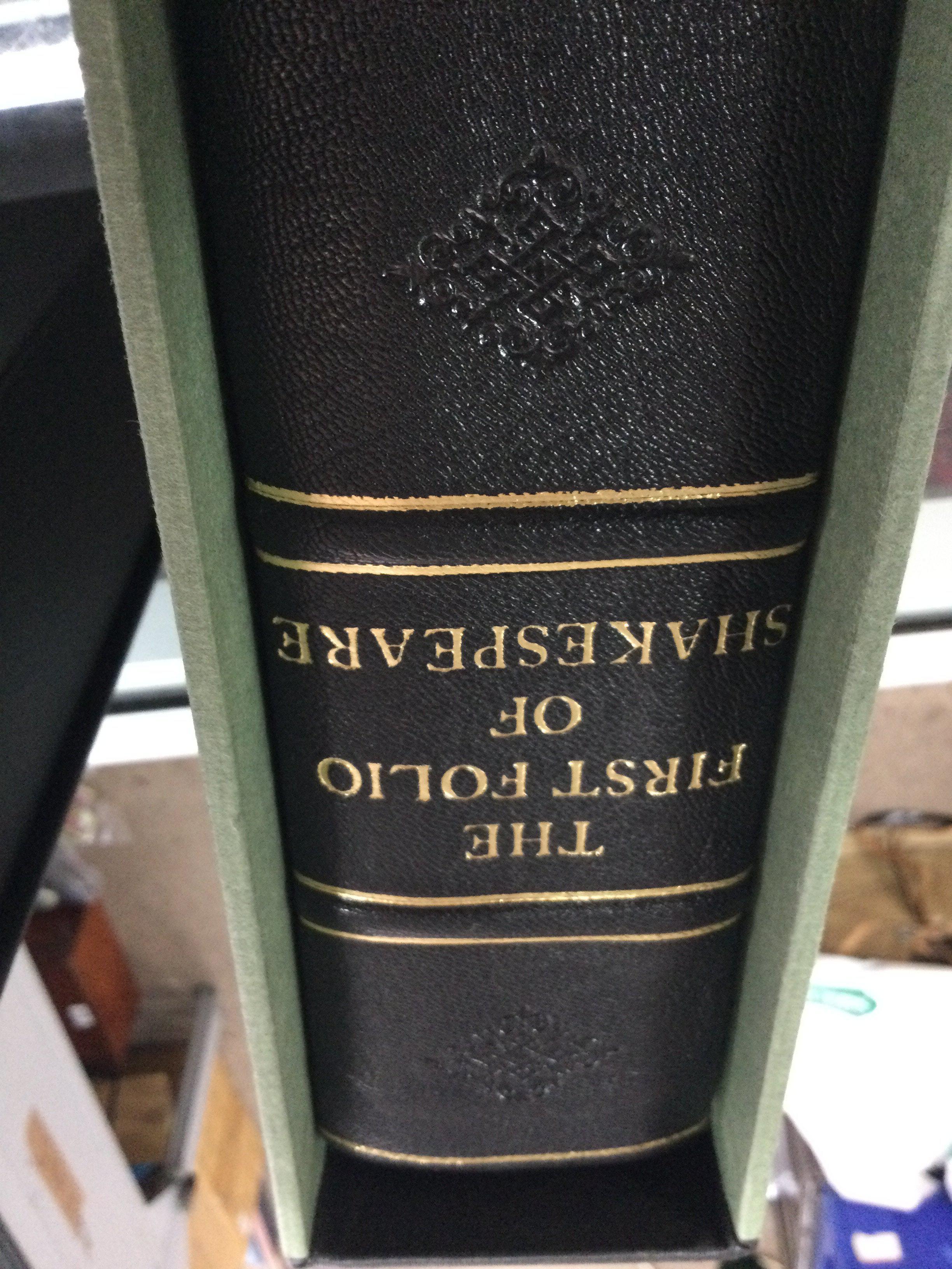 Folio Society the first Folio of Shakespeare the Norton Facsimile.