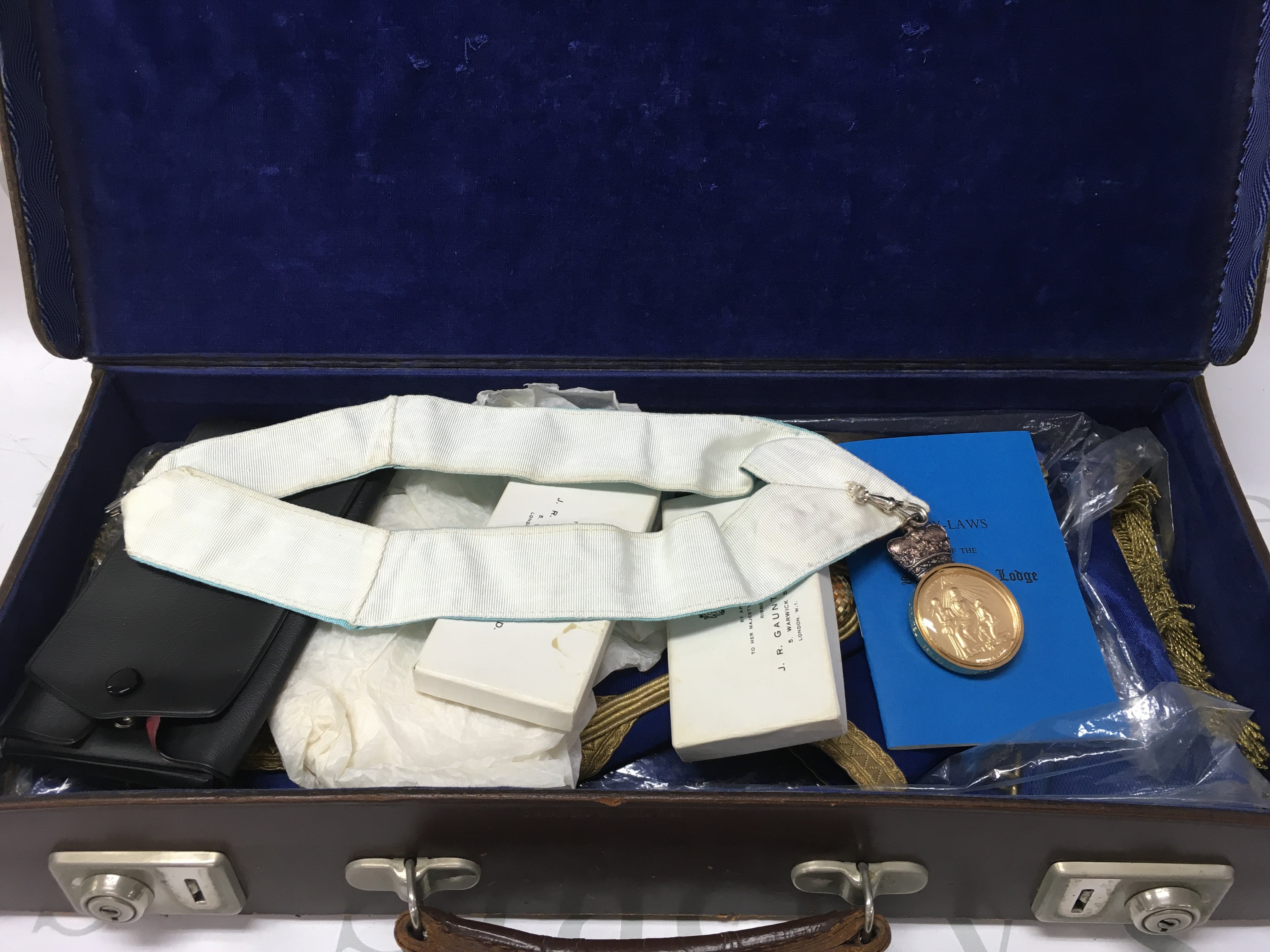 Masonic Regalia including jewels . Postage category C