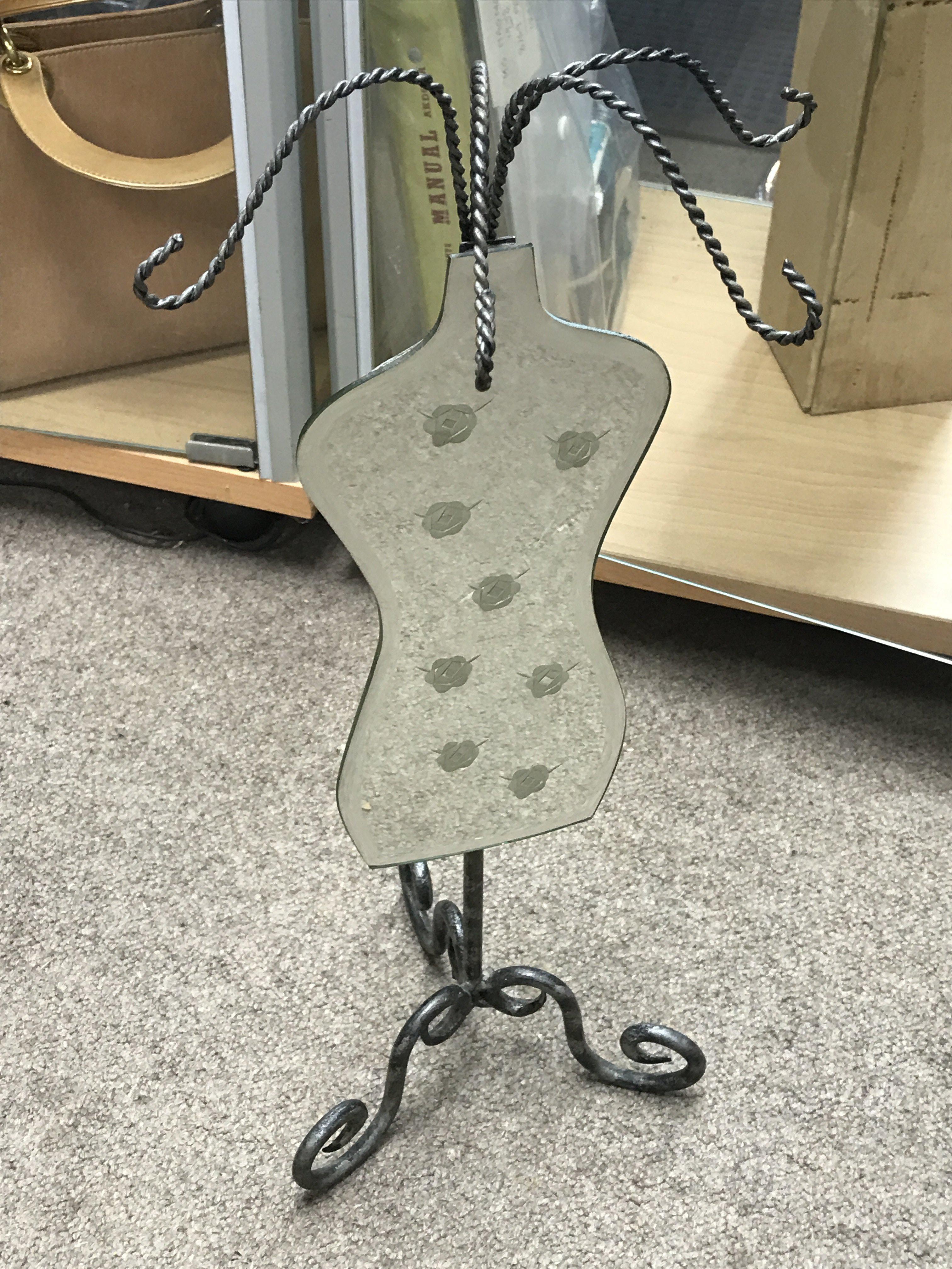 Necklace stand . This lot cannot be posted