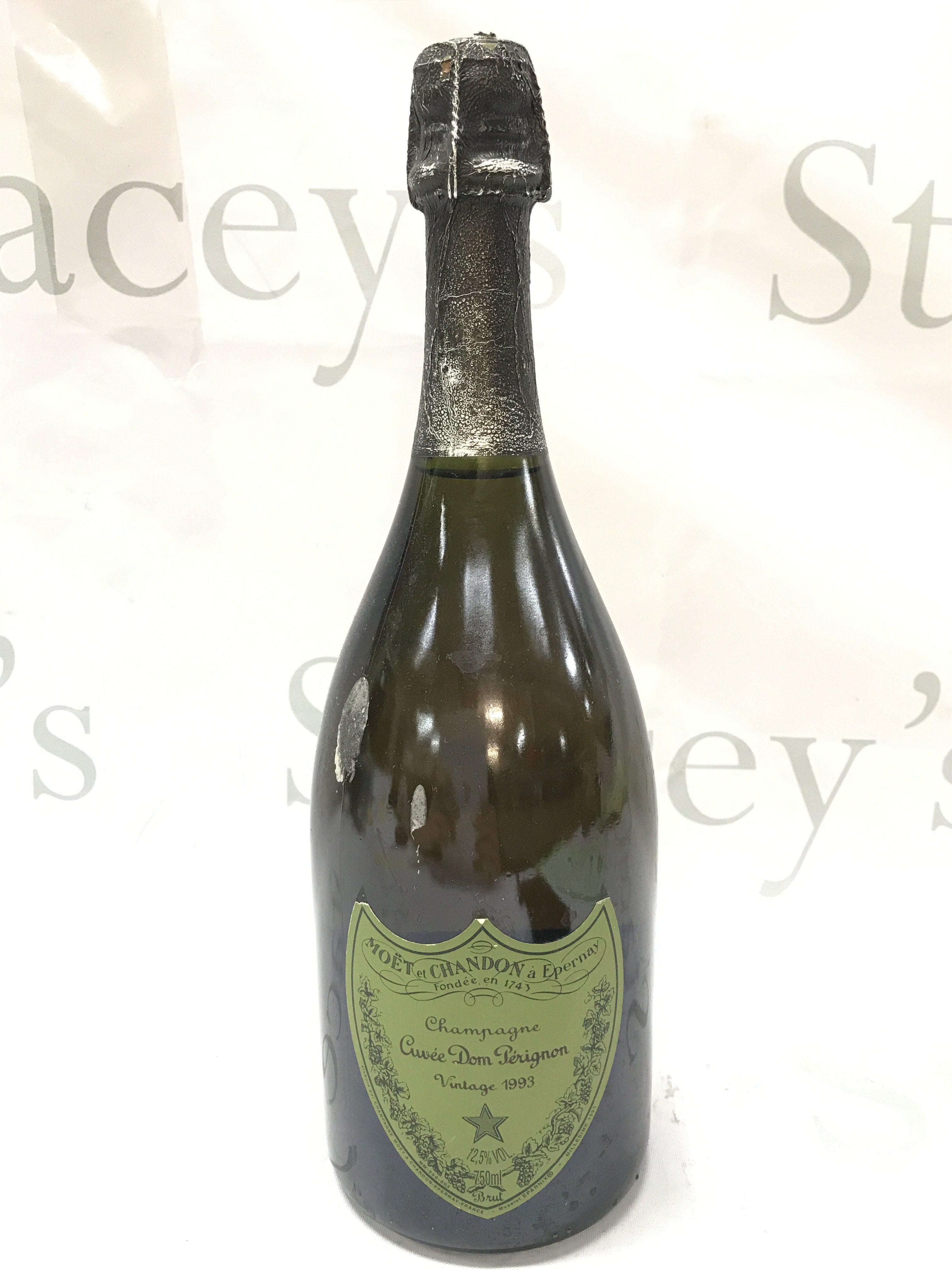 A bottle of Moet 1993 champagne , this lot cannot be posted