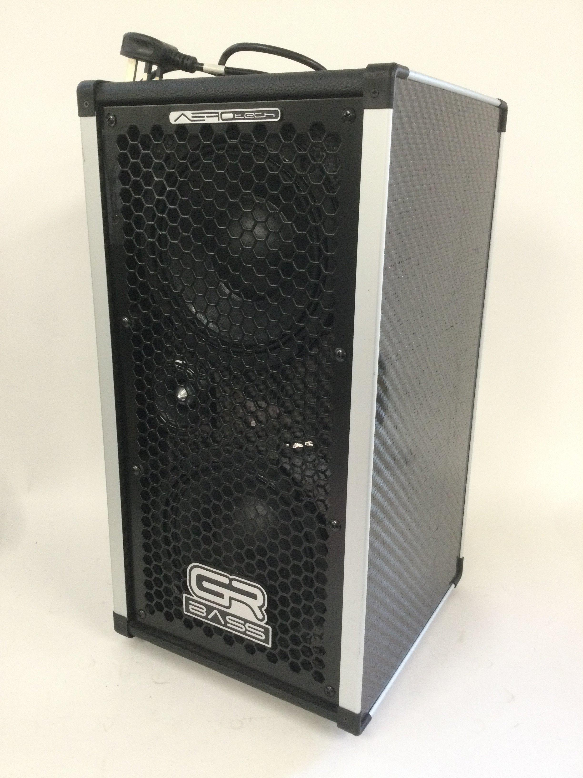 A GR Bass AT 208 Aerotech lightweight 500W bass amplifier.