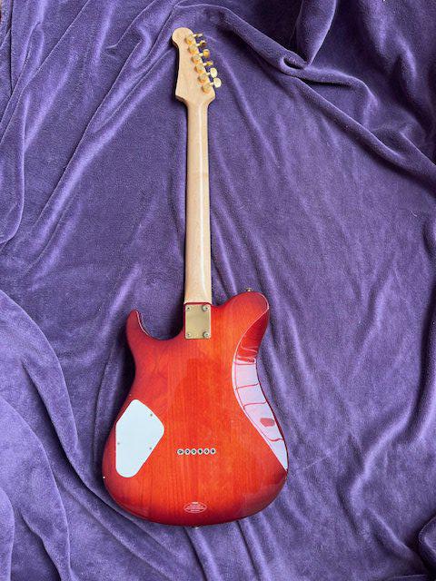 A Yamaha Pacifica T Type electric guitar in good condition overall and some playwear. Rosewood board and gold plated parts.