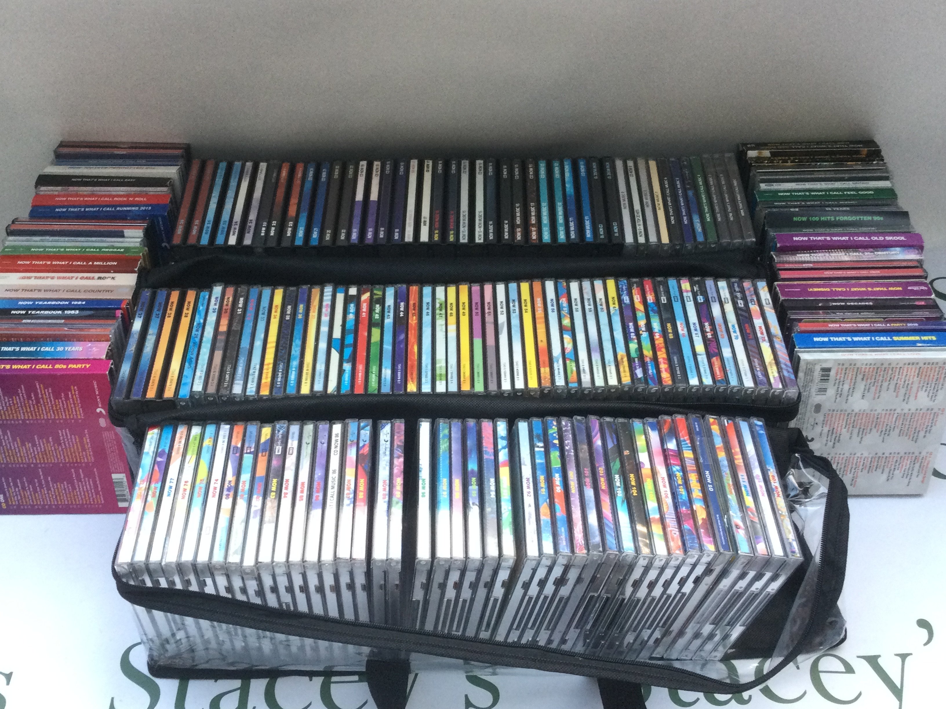 A collection of Now That's What I Call Music CDs from Number 1-112 plus extras. Please note that Now 1-8 are reissues. Now 9 is an original 1987 release.