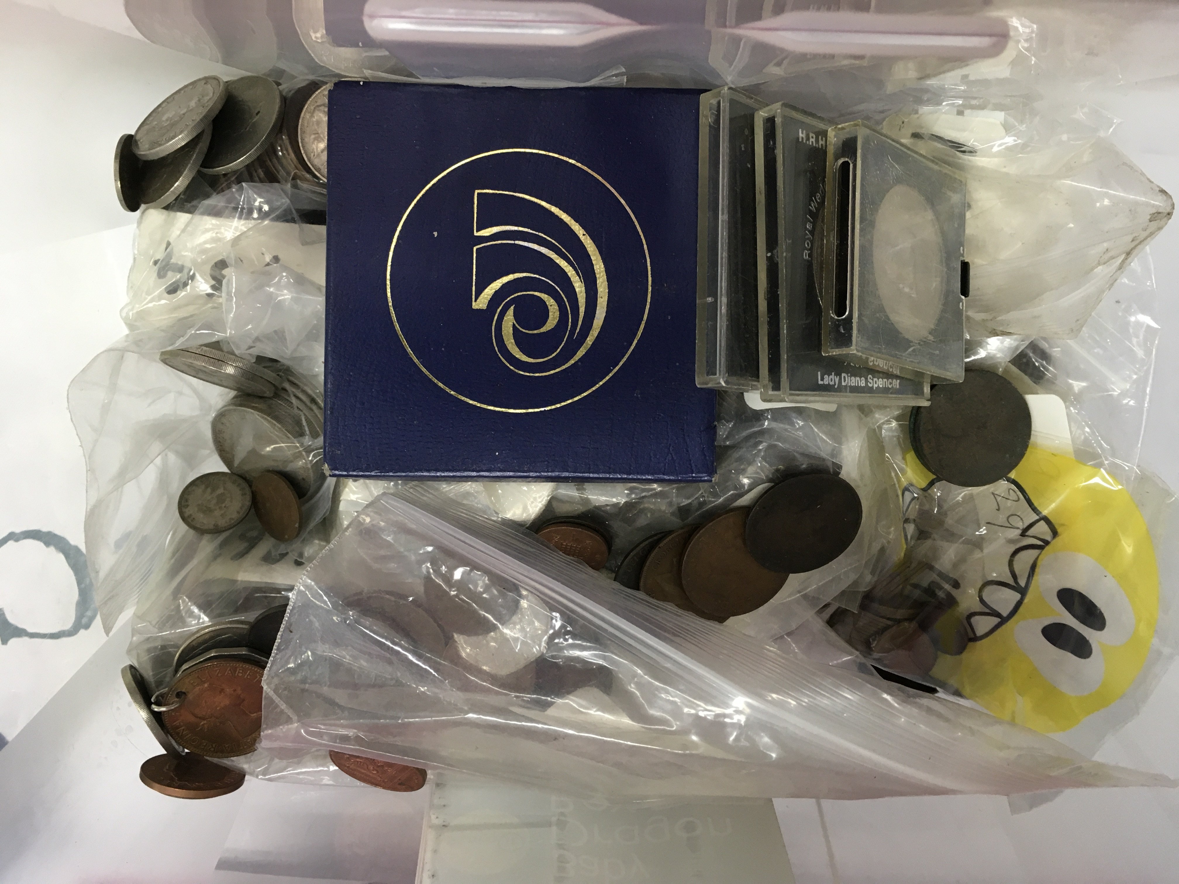 Withdrawn - A collection of coins from the victorian period and later.