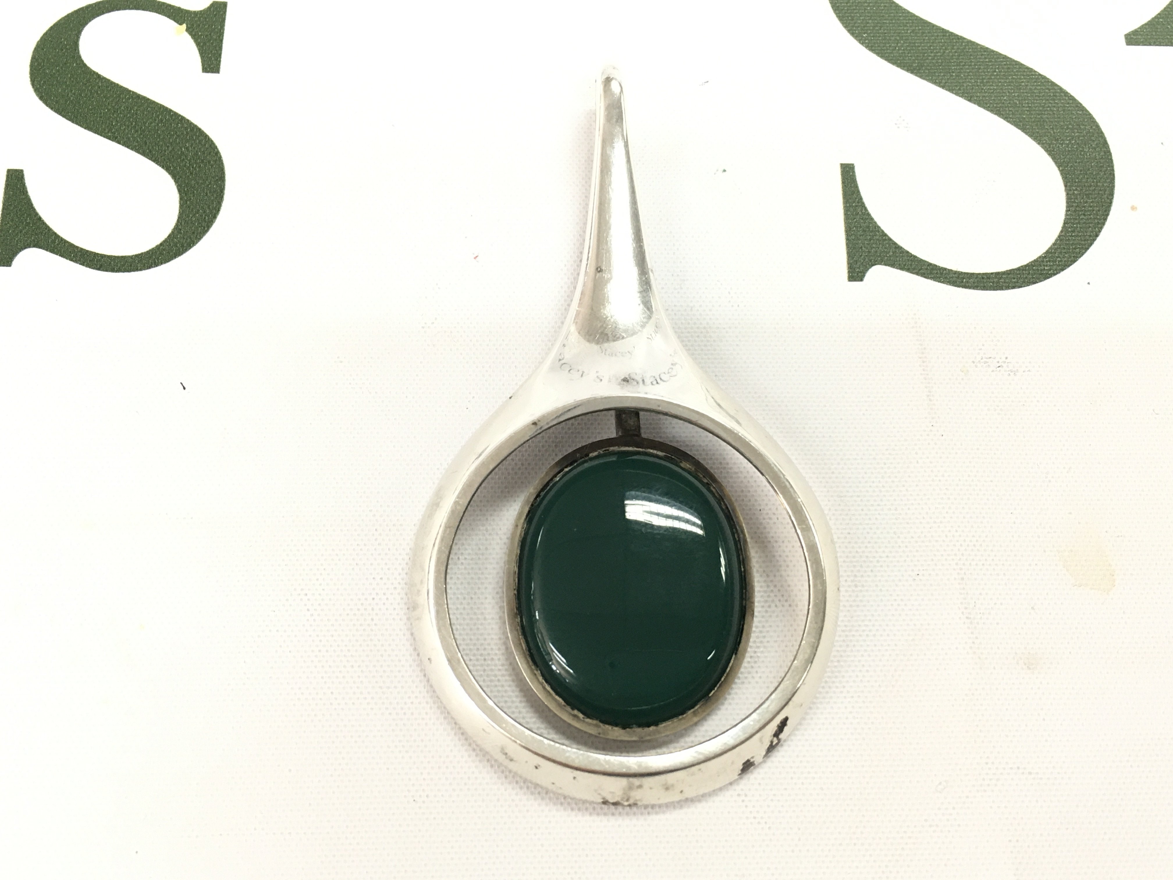 Georg Jenson pendant model number 155. Postage A