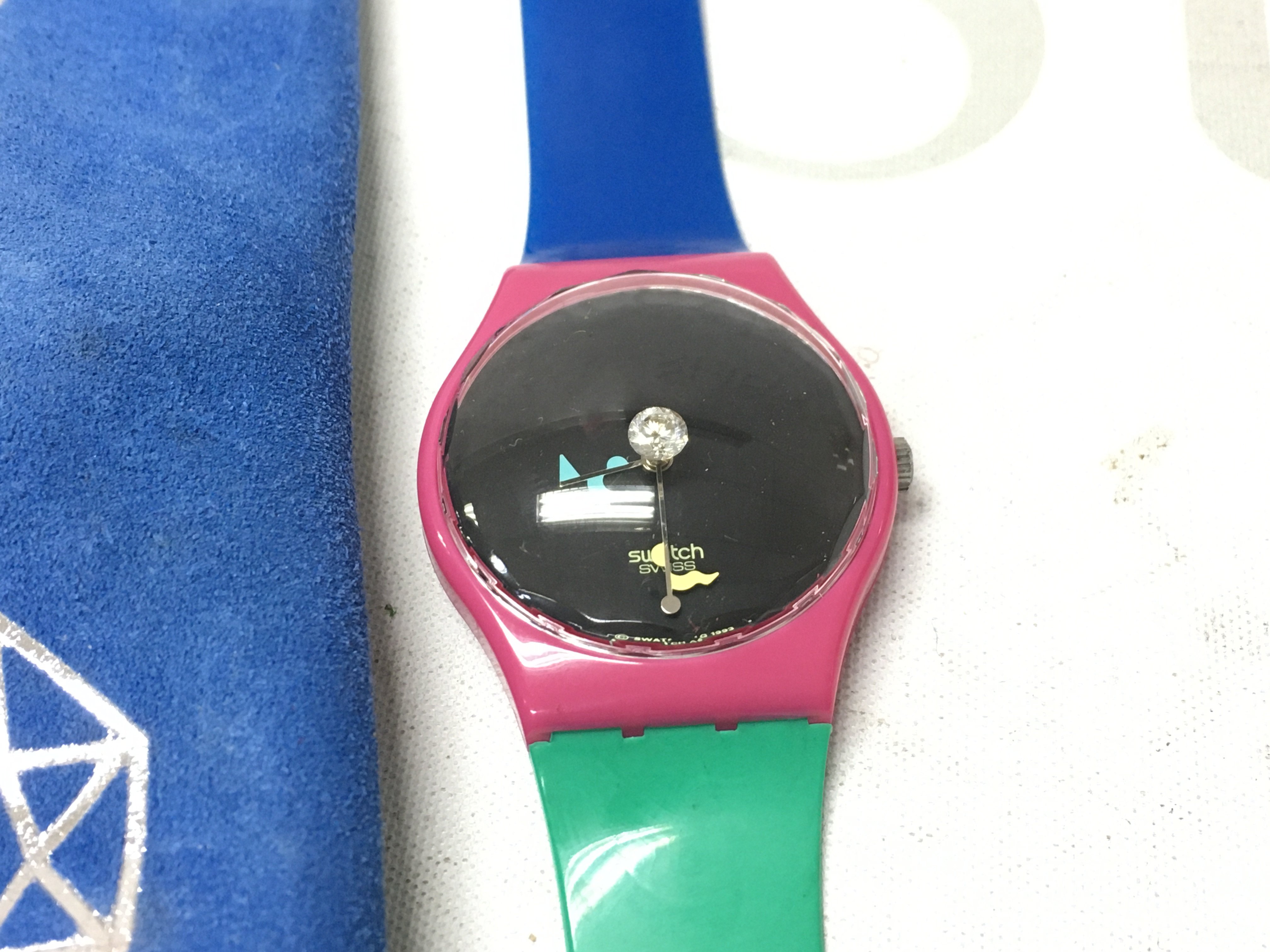 A swatch crystal surprise.