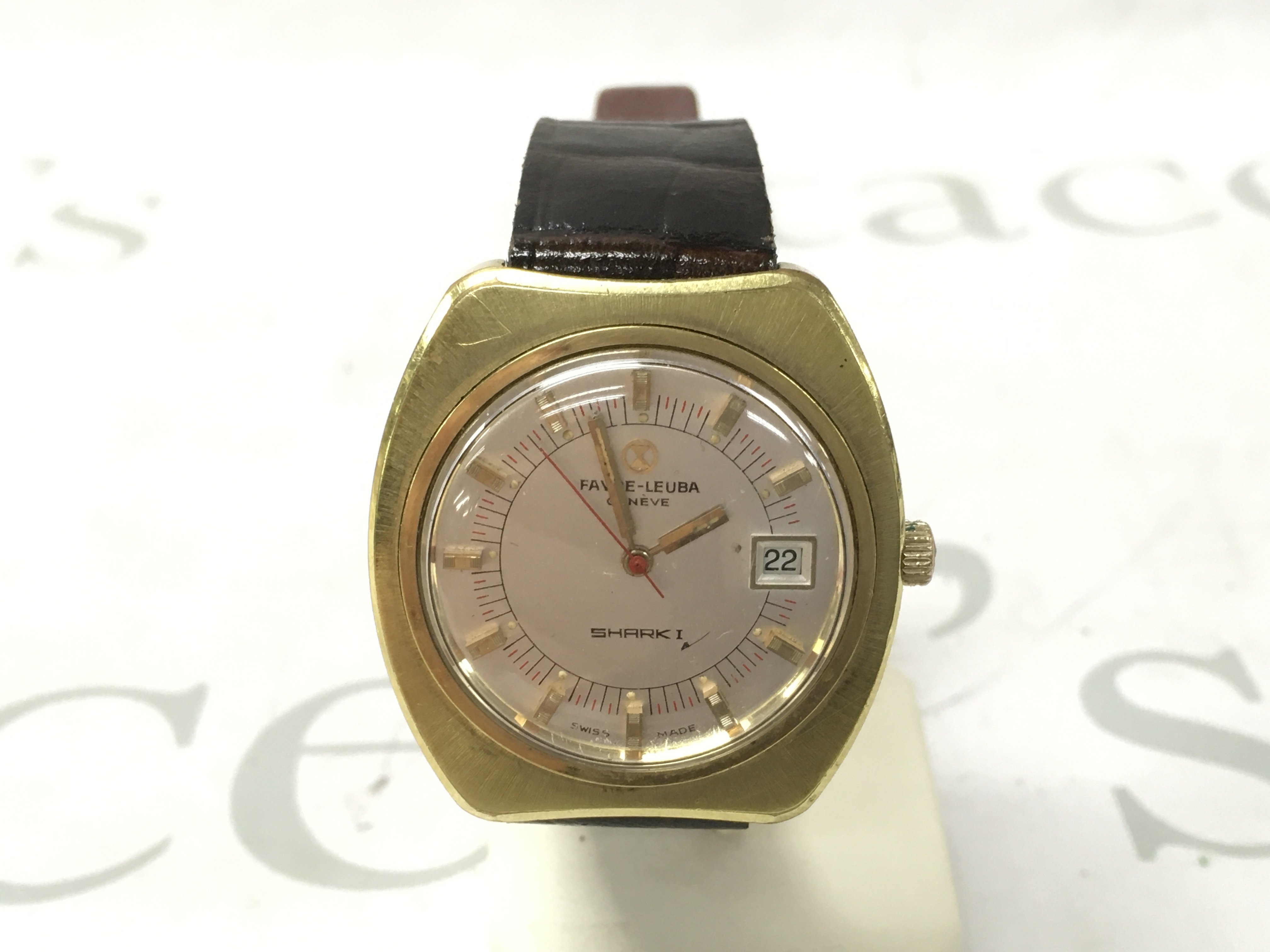 A Favre- Leuba geneve shark , postage category A