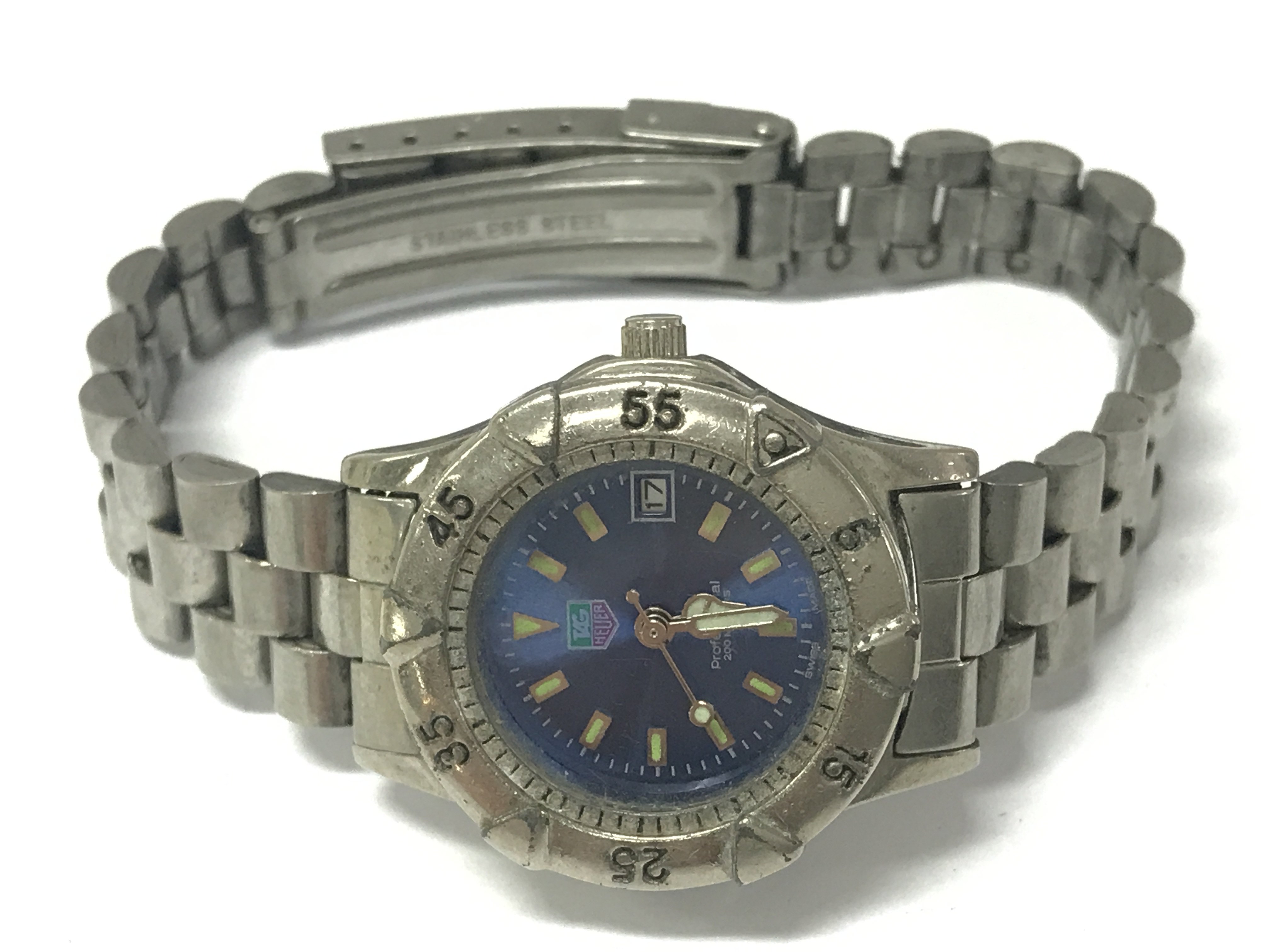 A Tag Heuer watch
