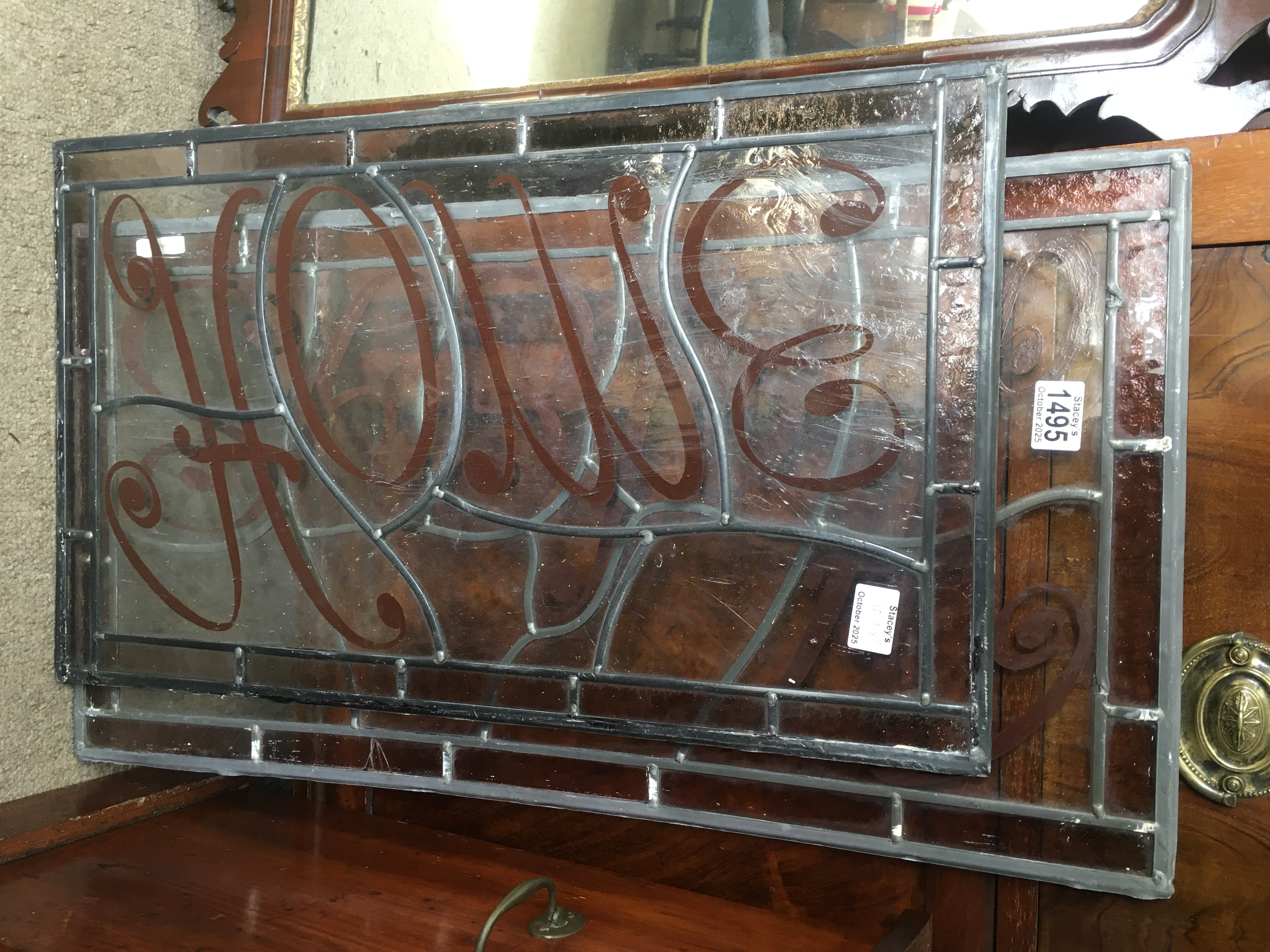 A pair of Led light panels