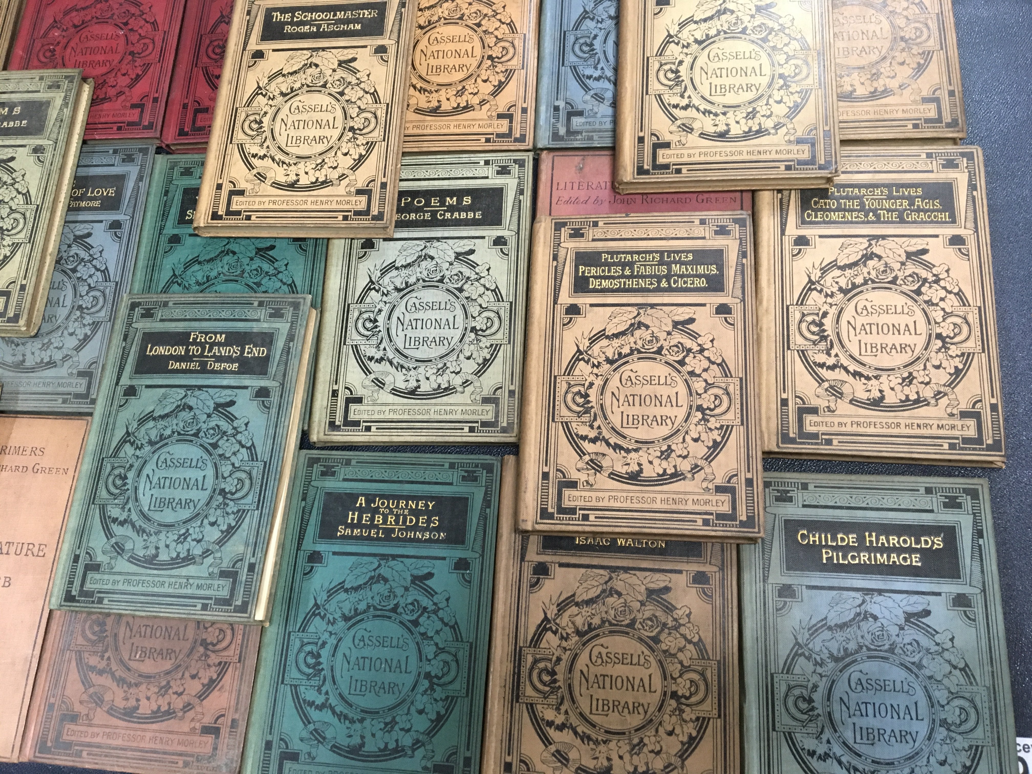 A collection of Cassells National Library books Edited by Professor Henry Morley .- NO RESERVE
