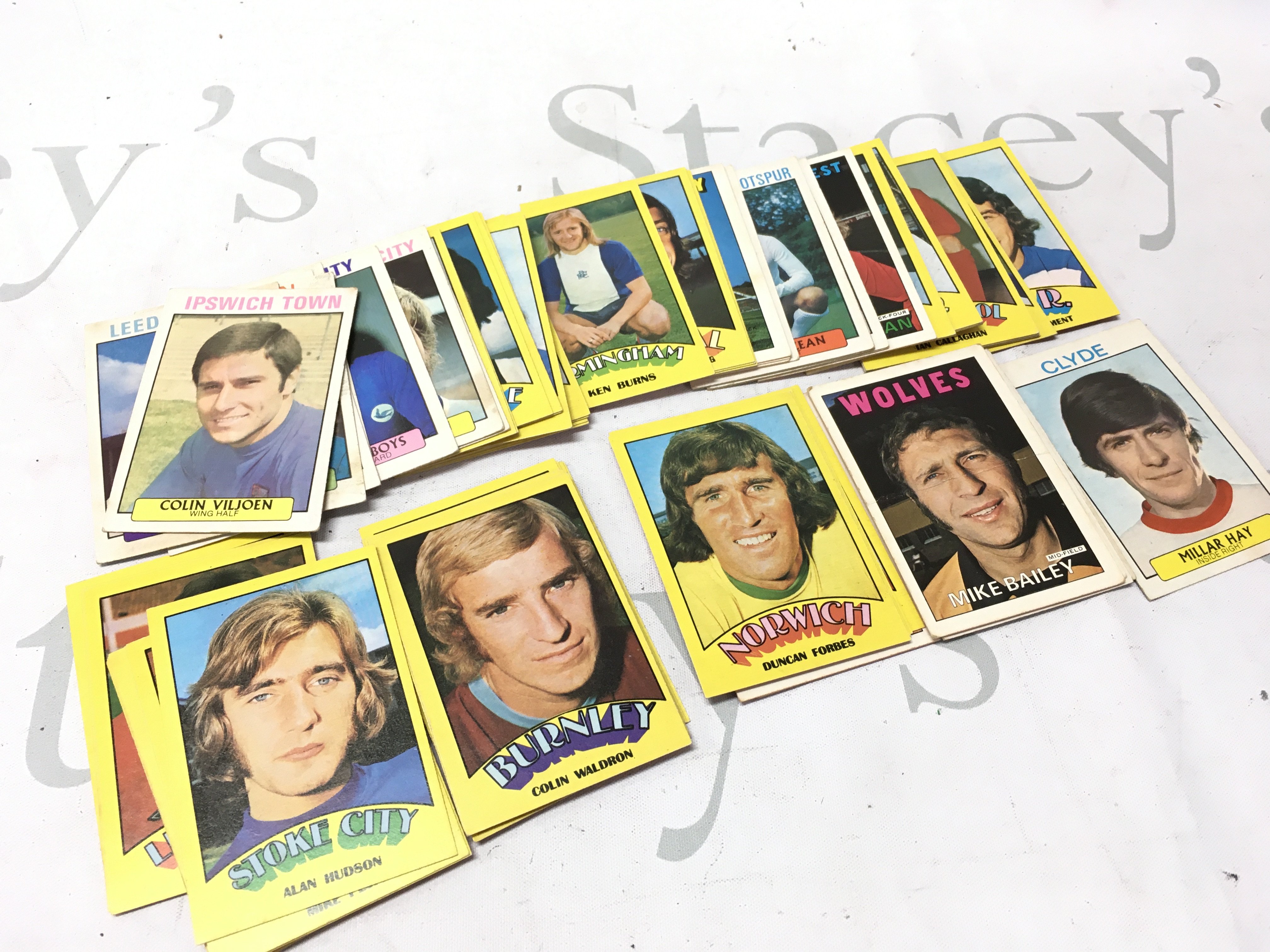 Vintage A&BC football cards . No reserve Postage cat a
