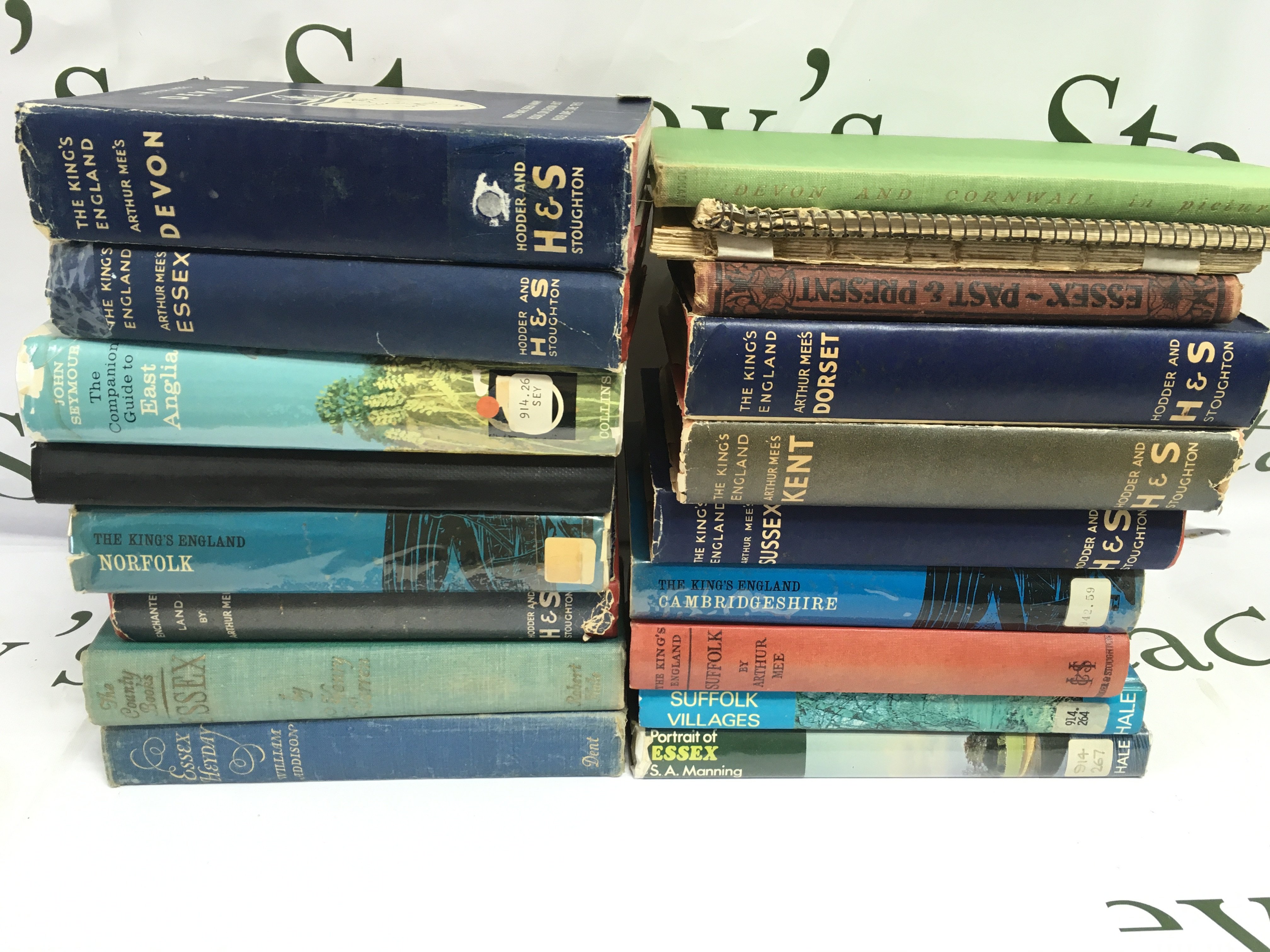 A collection of books on essex and other countys Postage B
