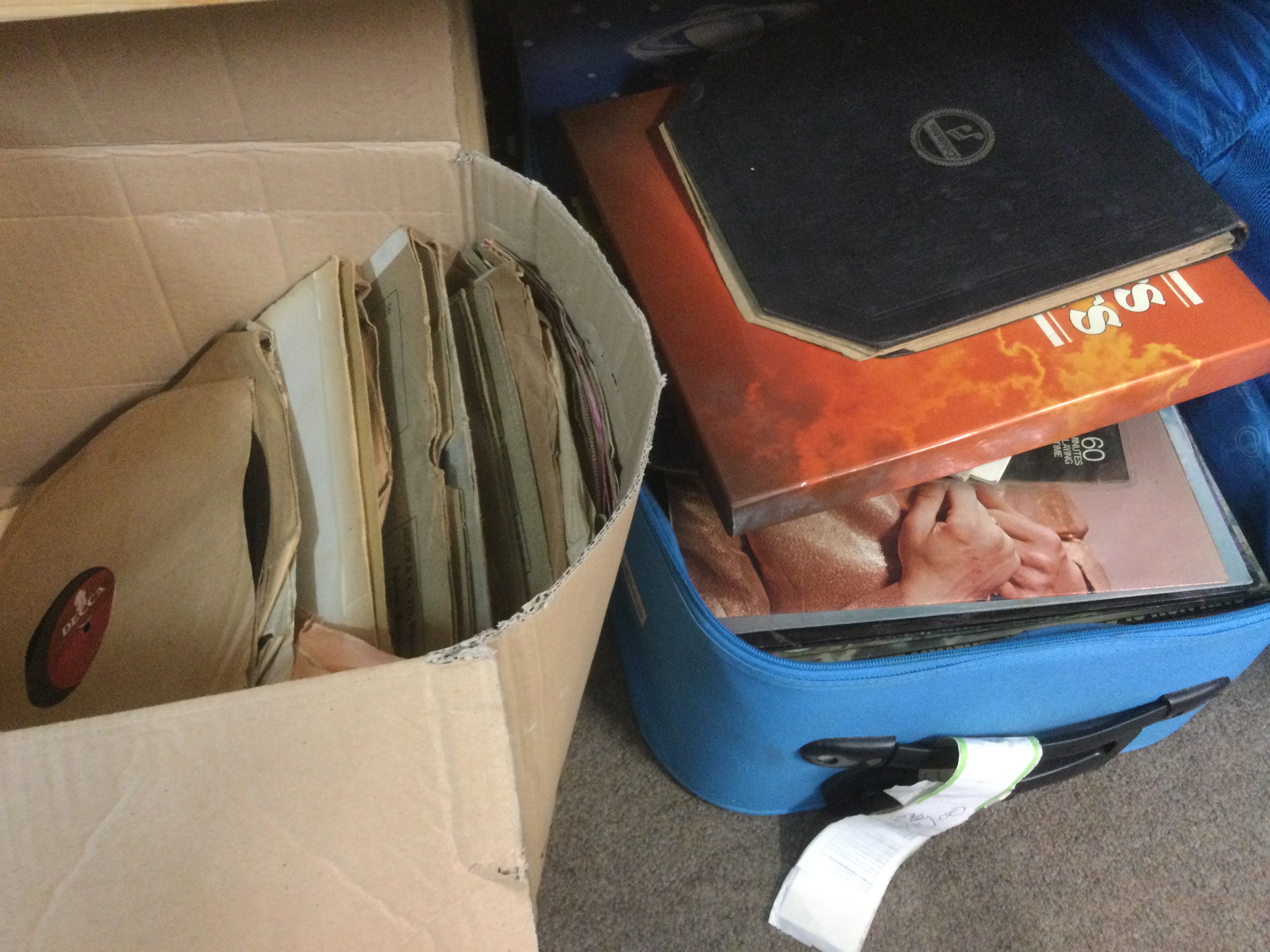 A large collection of LPs, 7" singles and 78s by various artists from the 1950s onwards.- NO RESERVE