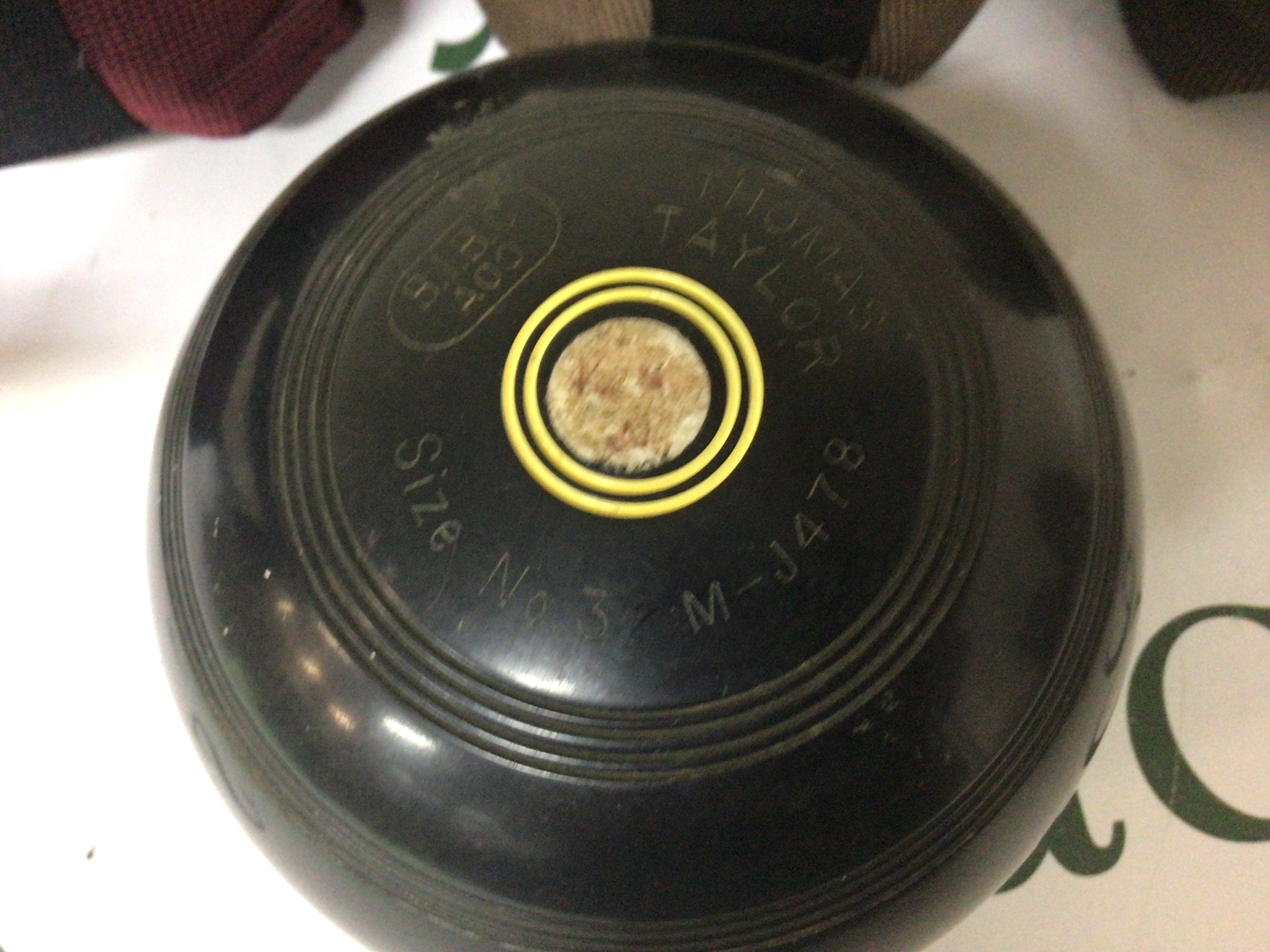 Two sets of Scottish made lawn bowls Size 3.NO RESERVE