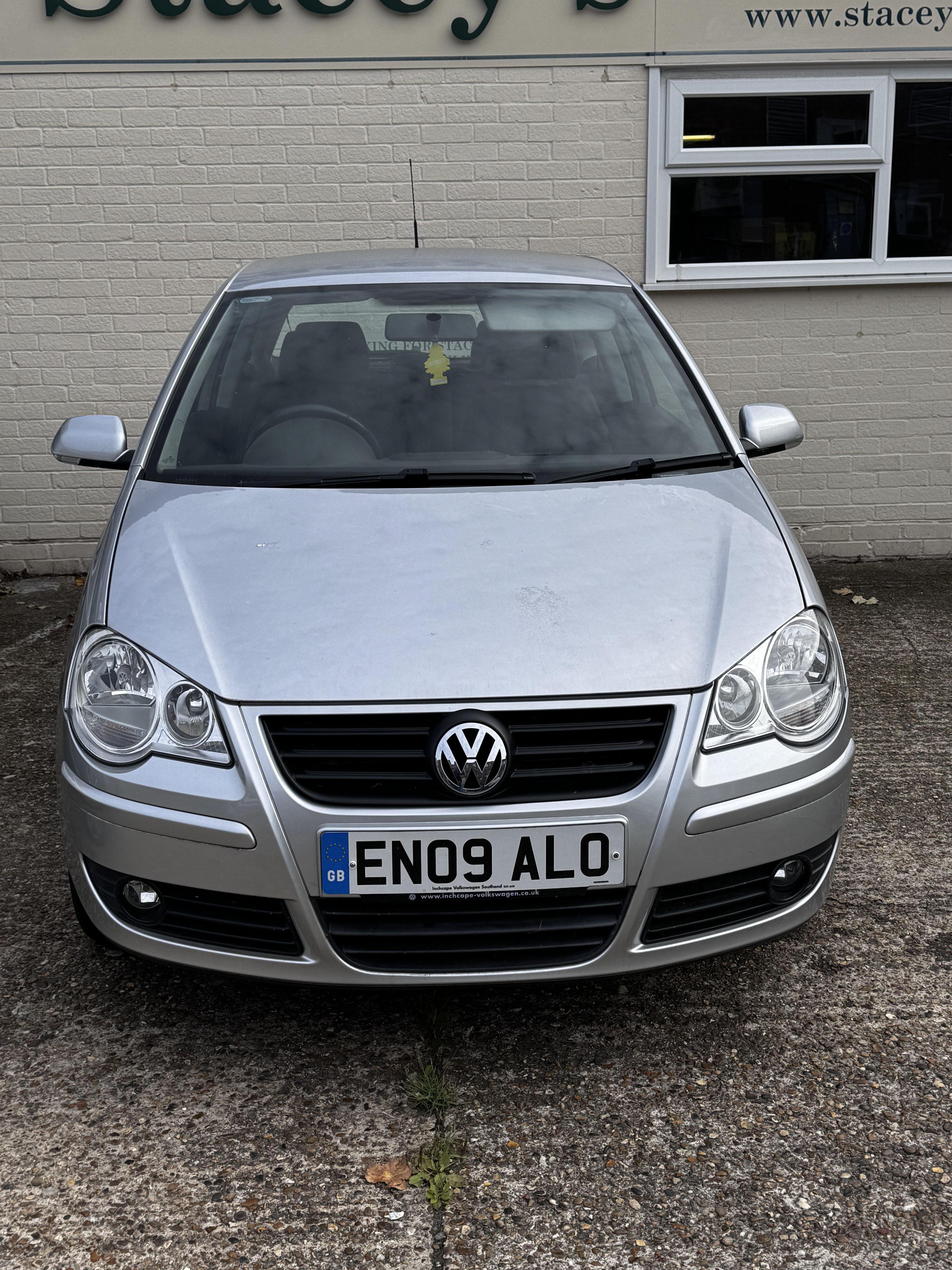 Volkswagen Polo Match 80, 1390CC Petrol, Manual. Silver, New Battery fitted, Out of MOT. on last MOT 50644 miles. EN09 ALO. (This vehicle carries the standard Buyers commission rate of 25% inclusive of VAT)