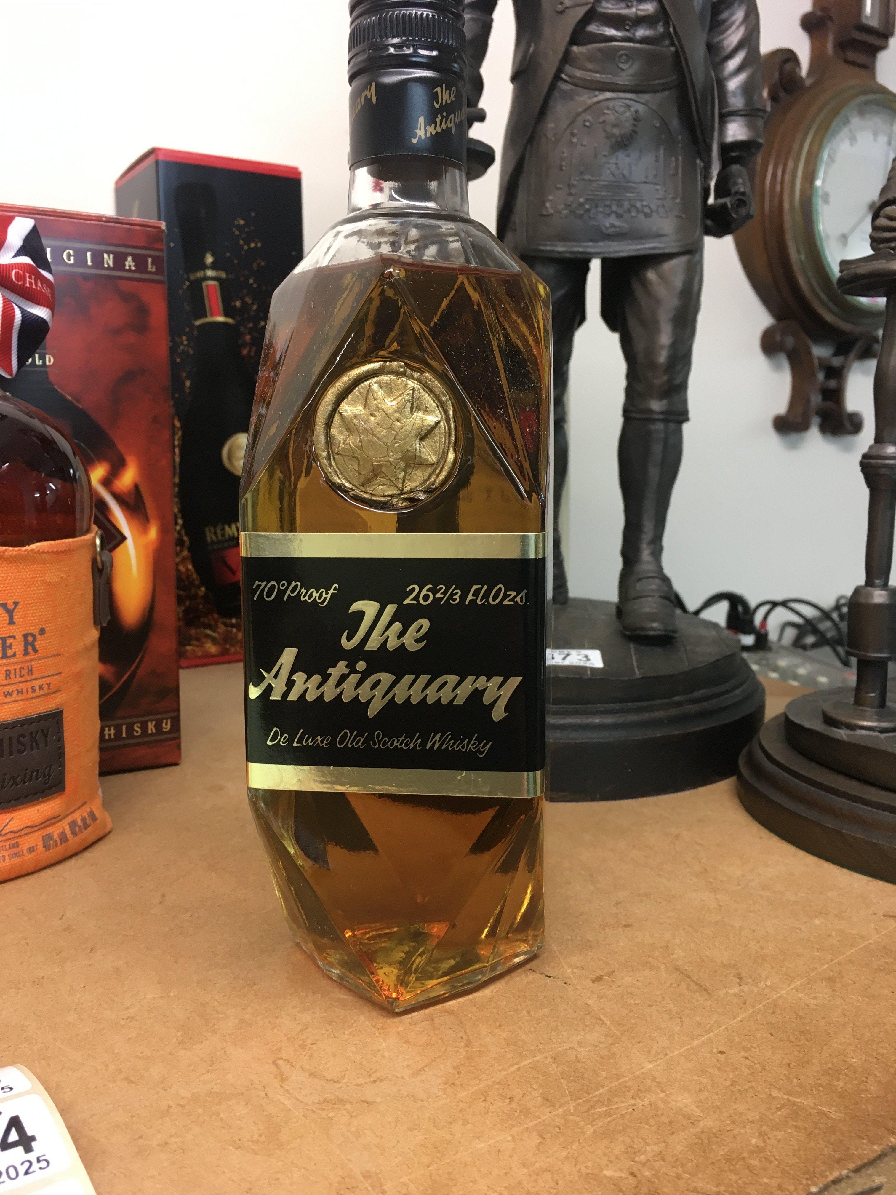 A bottle of deluxe whiskey