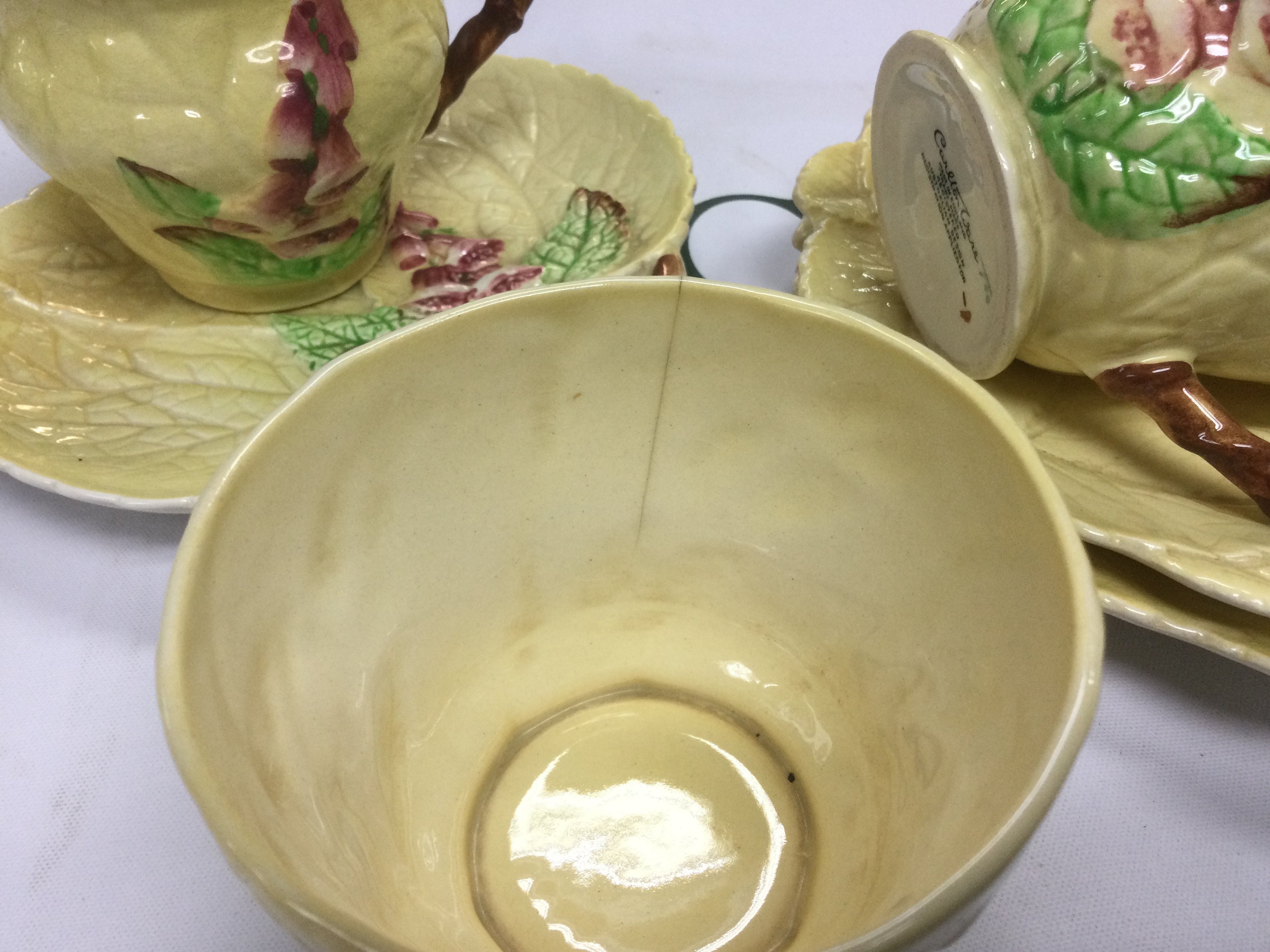 A Carltonware tea for two in Australian design pattern. Shipping category D.NO RESERVE