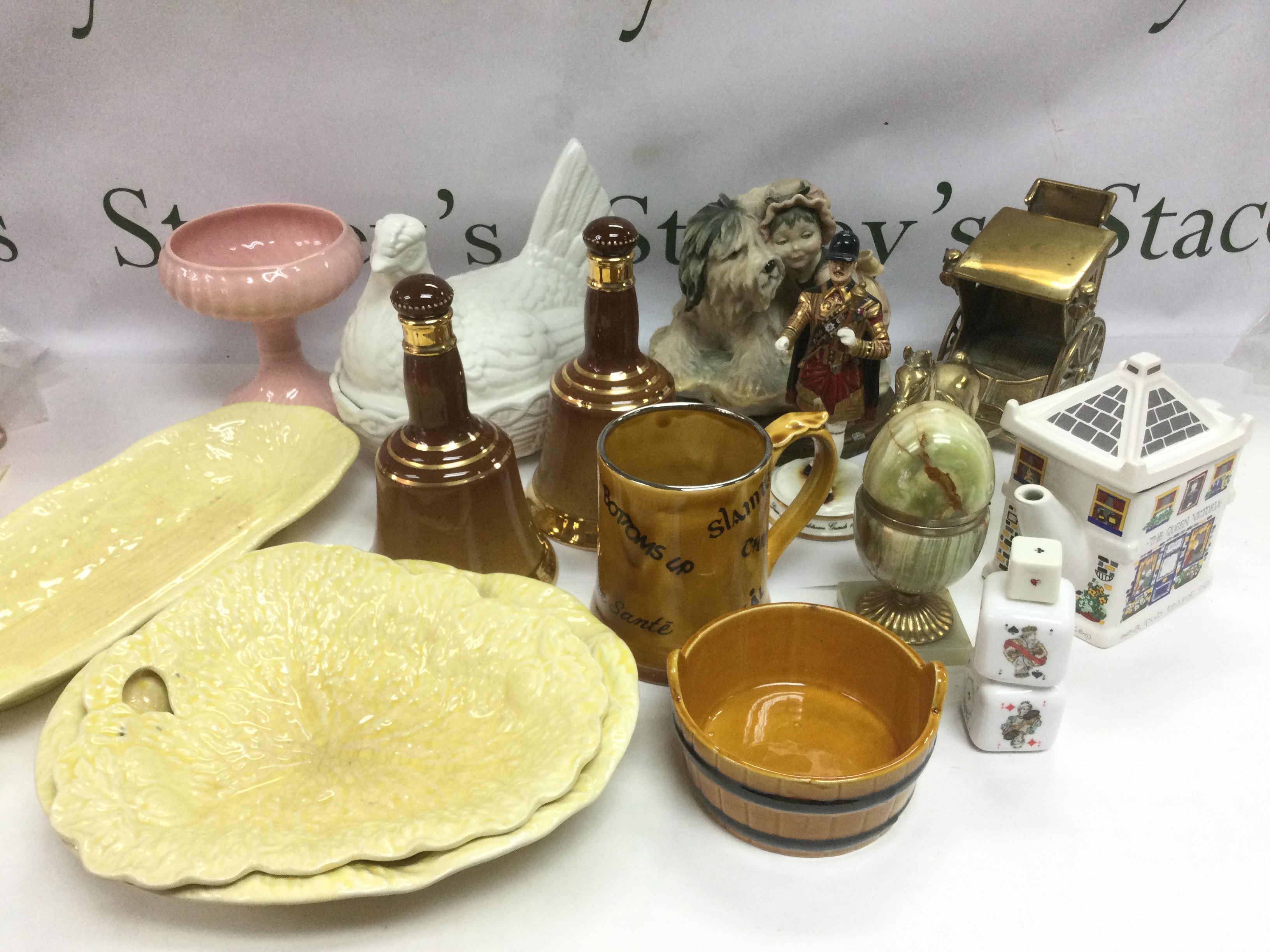 WITHDRAWN Two boxes of ceramics and glassware. Shipping category D.