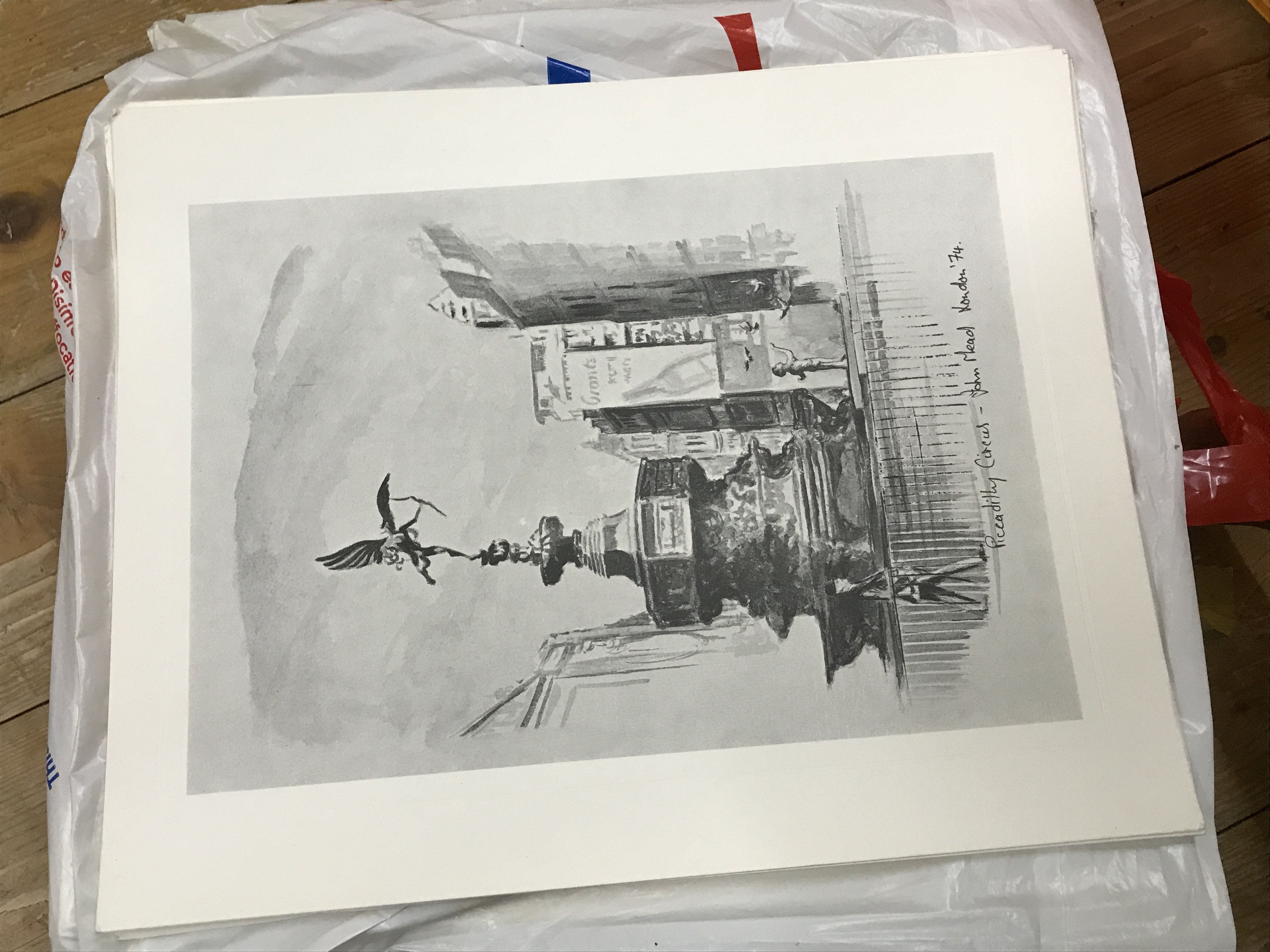 A large collection of John Mead London prints . Postage category A
