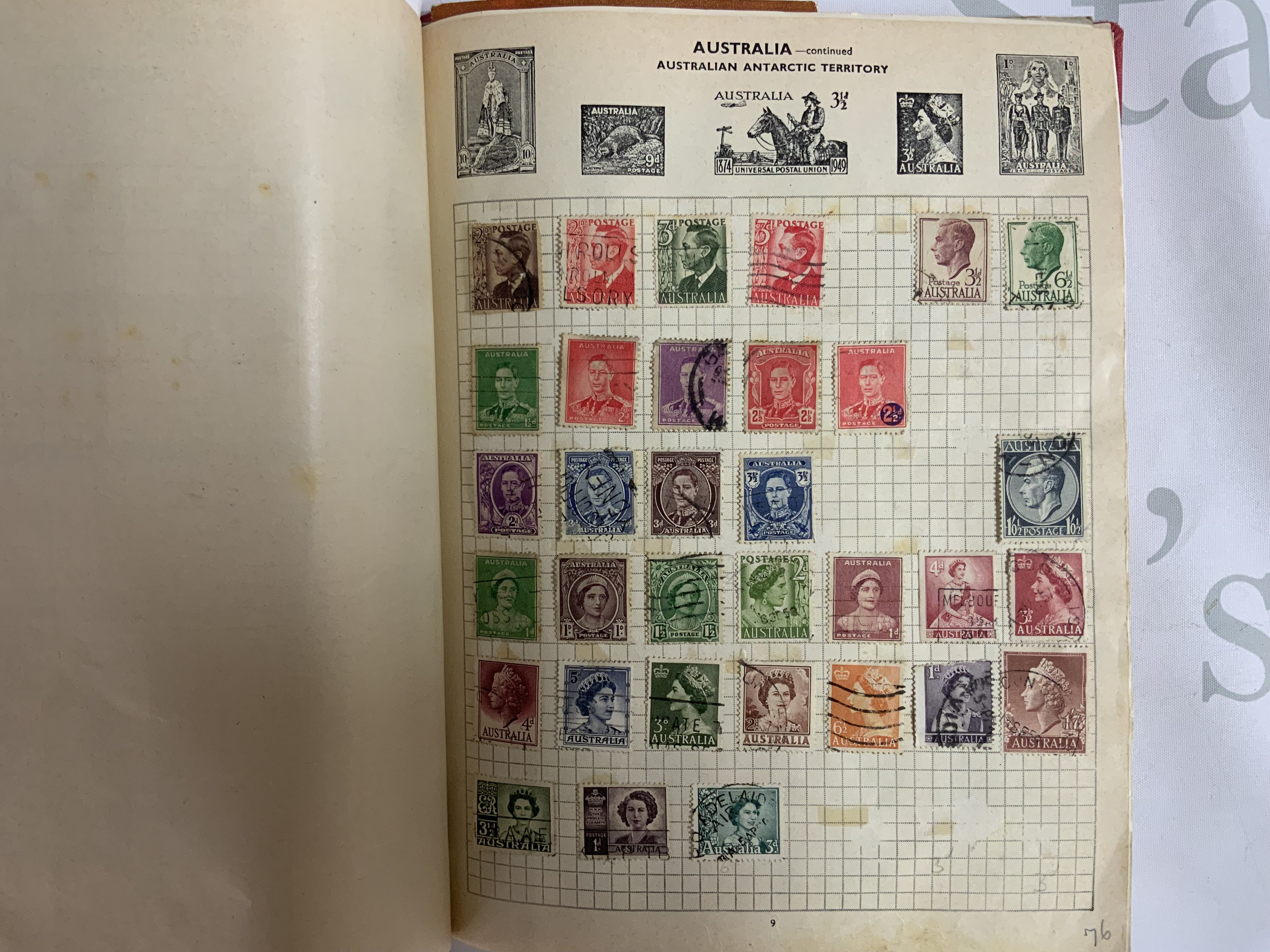 14 GB and World stamp albums and contents. (D) NO RESERVE