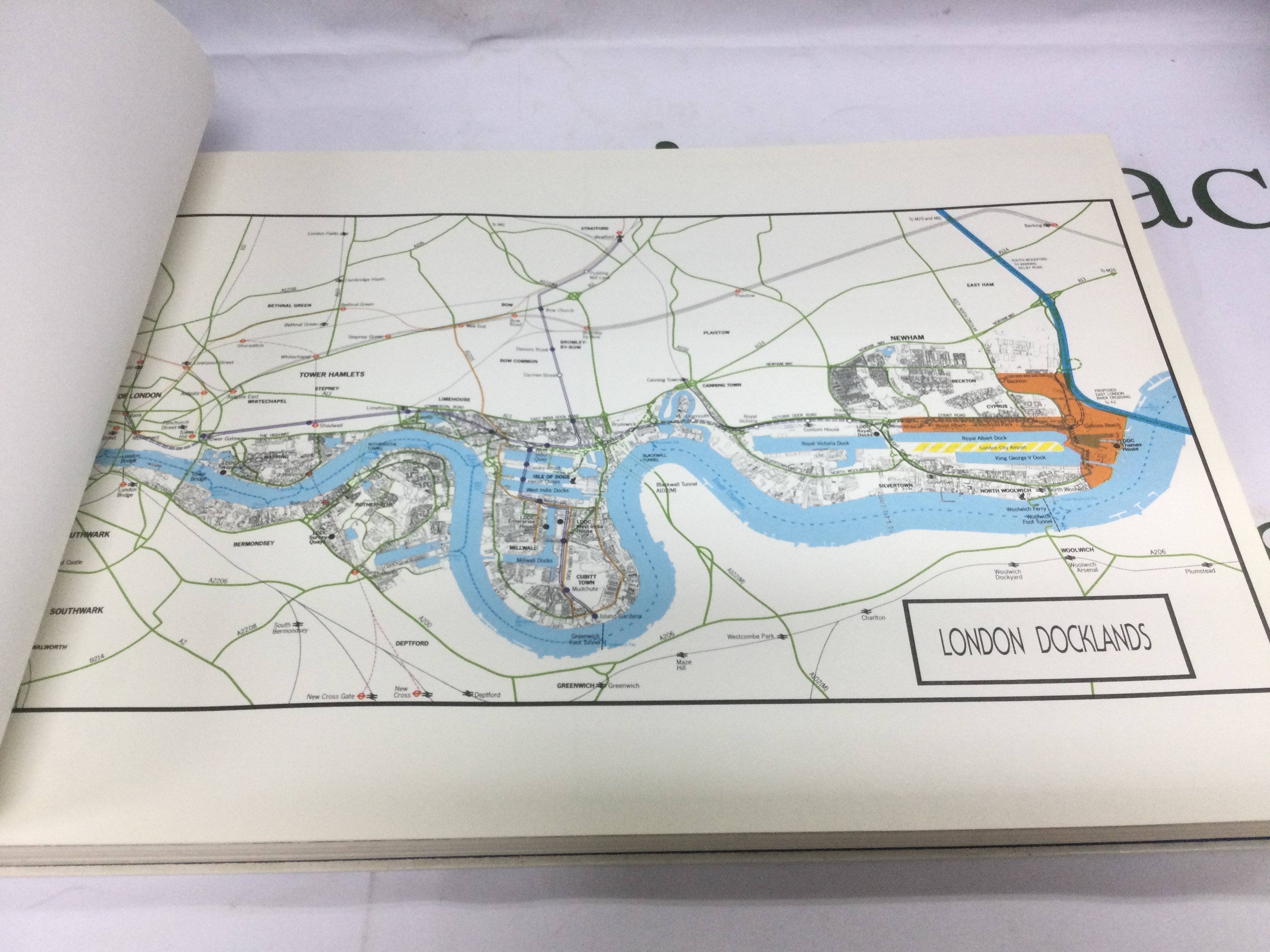 An architectural hardback book of The Royal Albert Dock development. Shipping category C. NO RESERVE