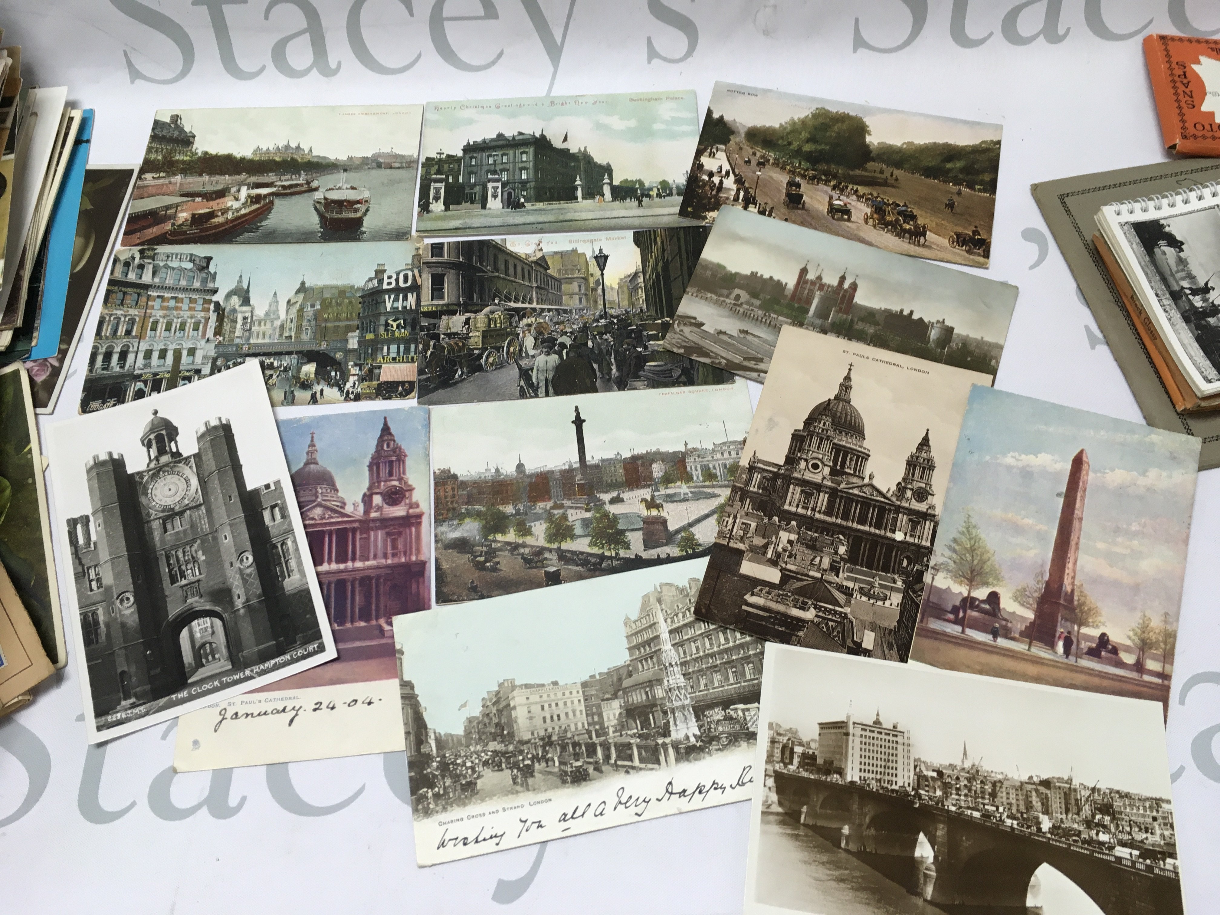 A collection of vintage Postcards including some early 20th century cards. Postage category B. NO RESERVE