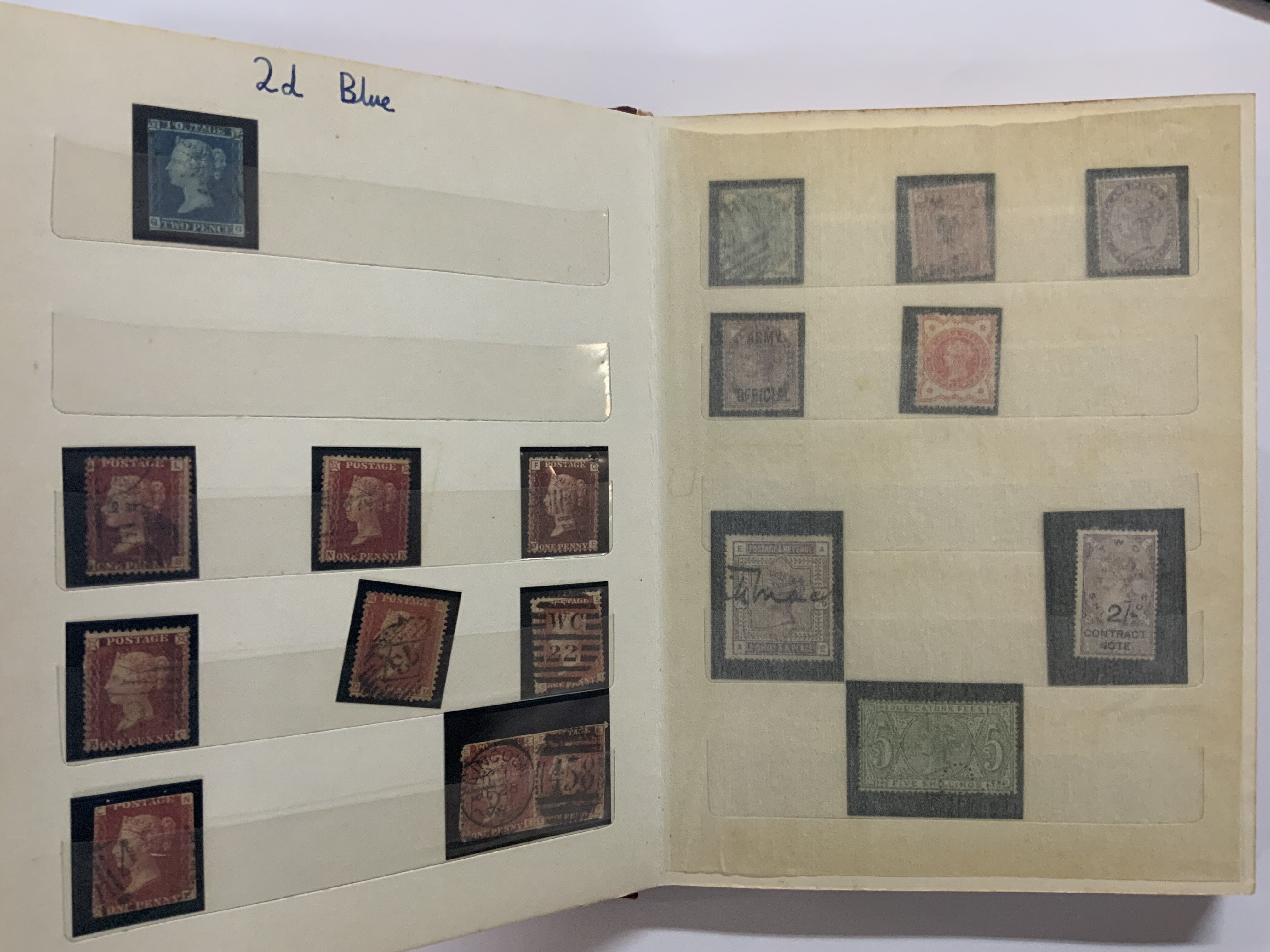 1 Album and 1 stock book of British and commonwealth Victoria, and later stamps.