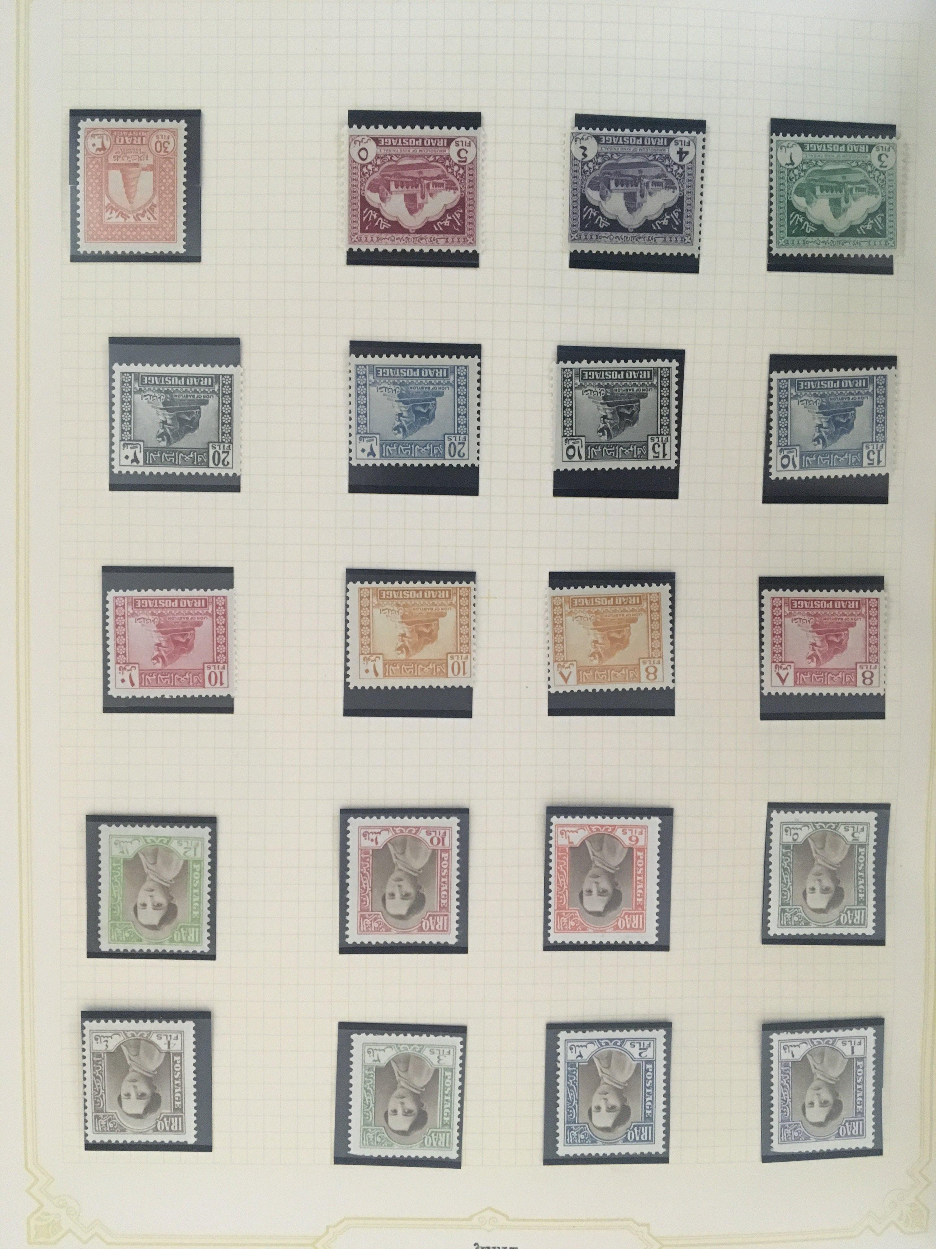 A collection of eight albums of World stamps including Victorian New Zealand. Iraq Pakistan Malaya Netherlands Newfoundland Cape of good Hope and others (8)