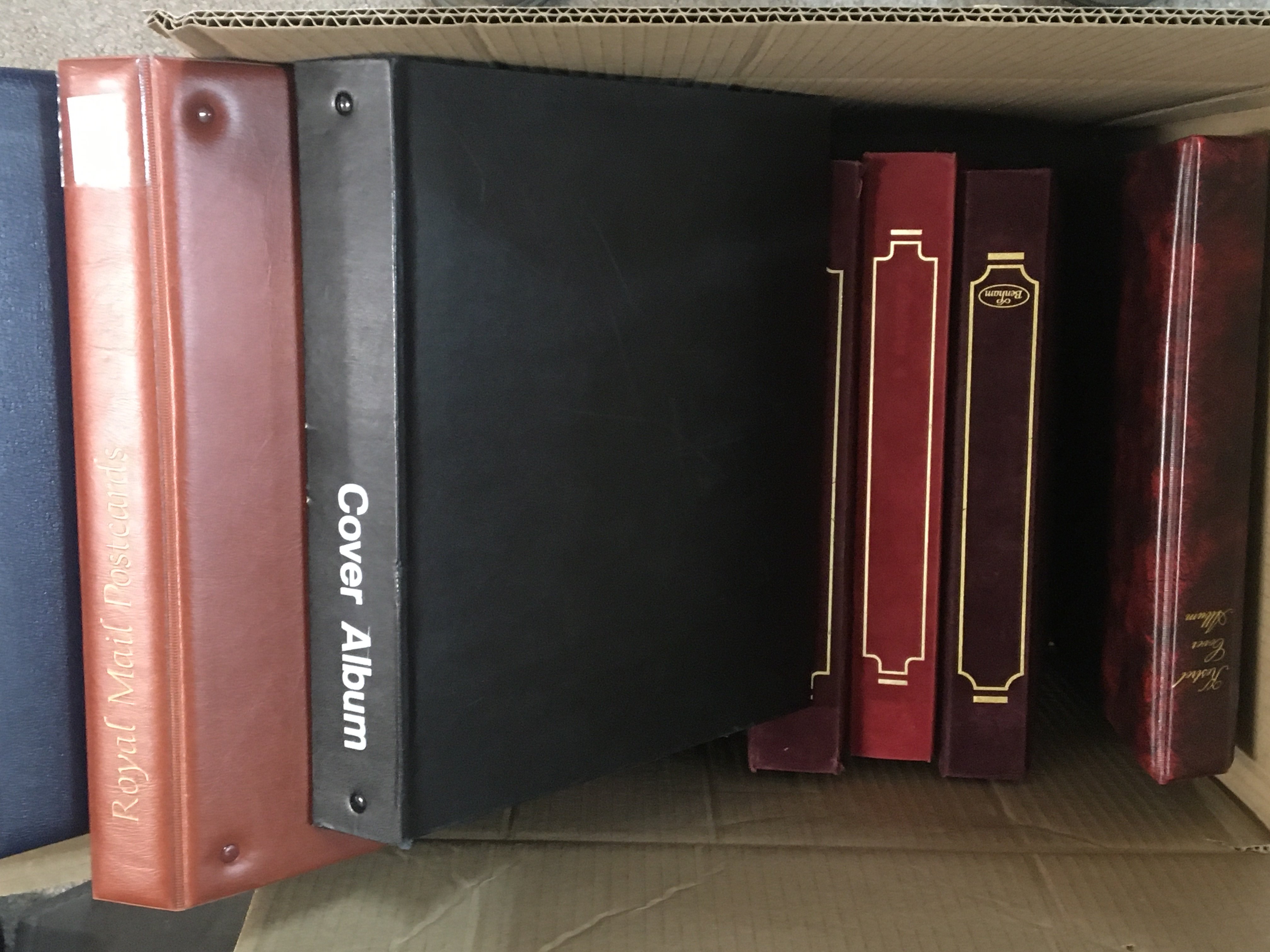 A box containing a good selection of First day covers including Benham covers.