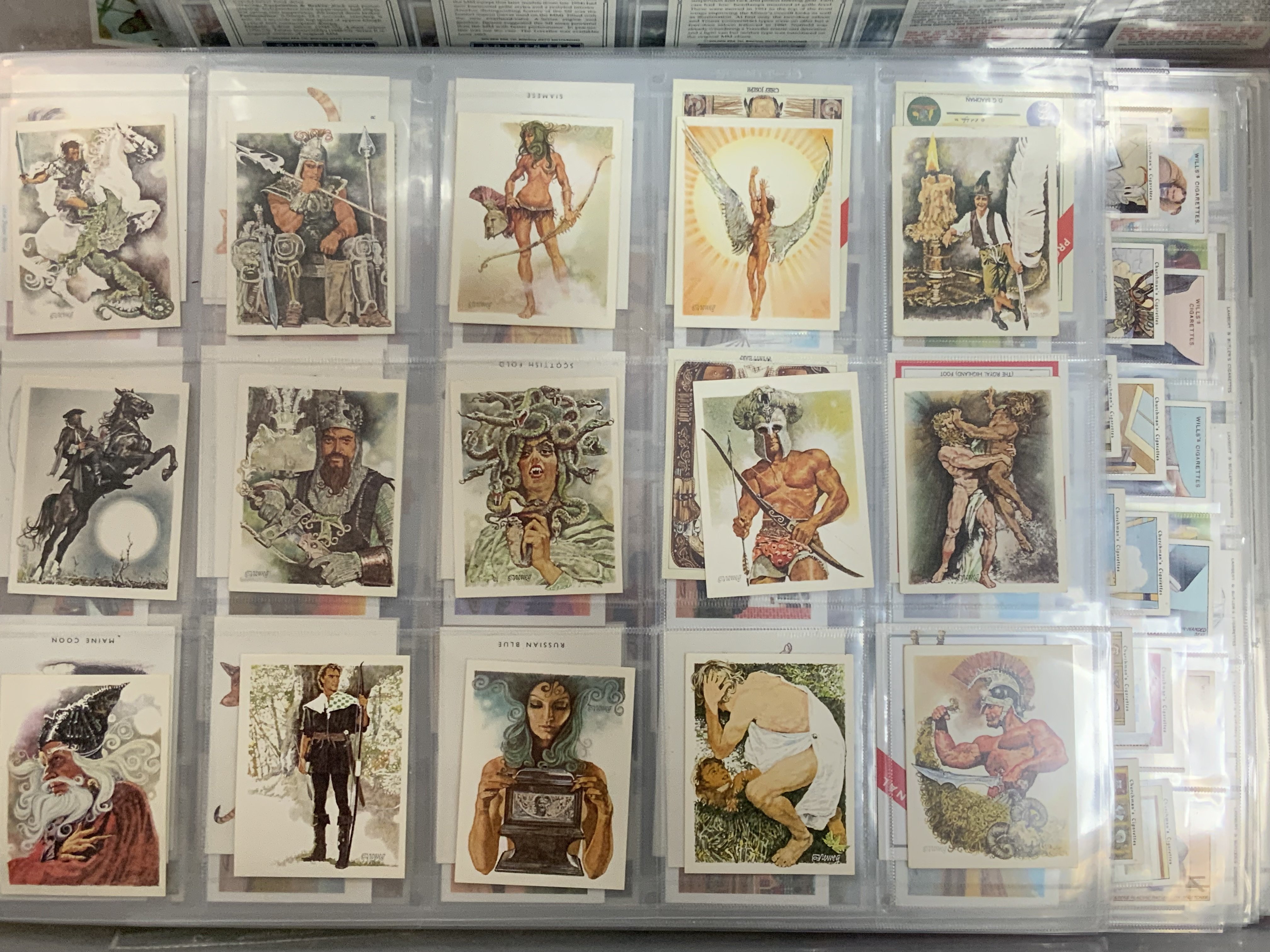 A large collection of mixed cigarette cards collections, Sweet cards, Tea cards etc. (des resale, senior service, Typhoo etc..).