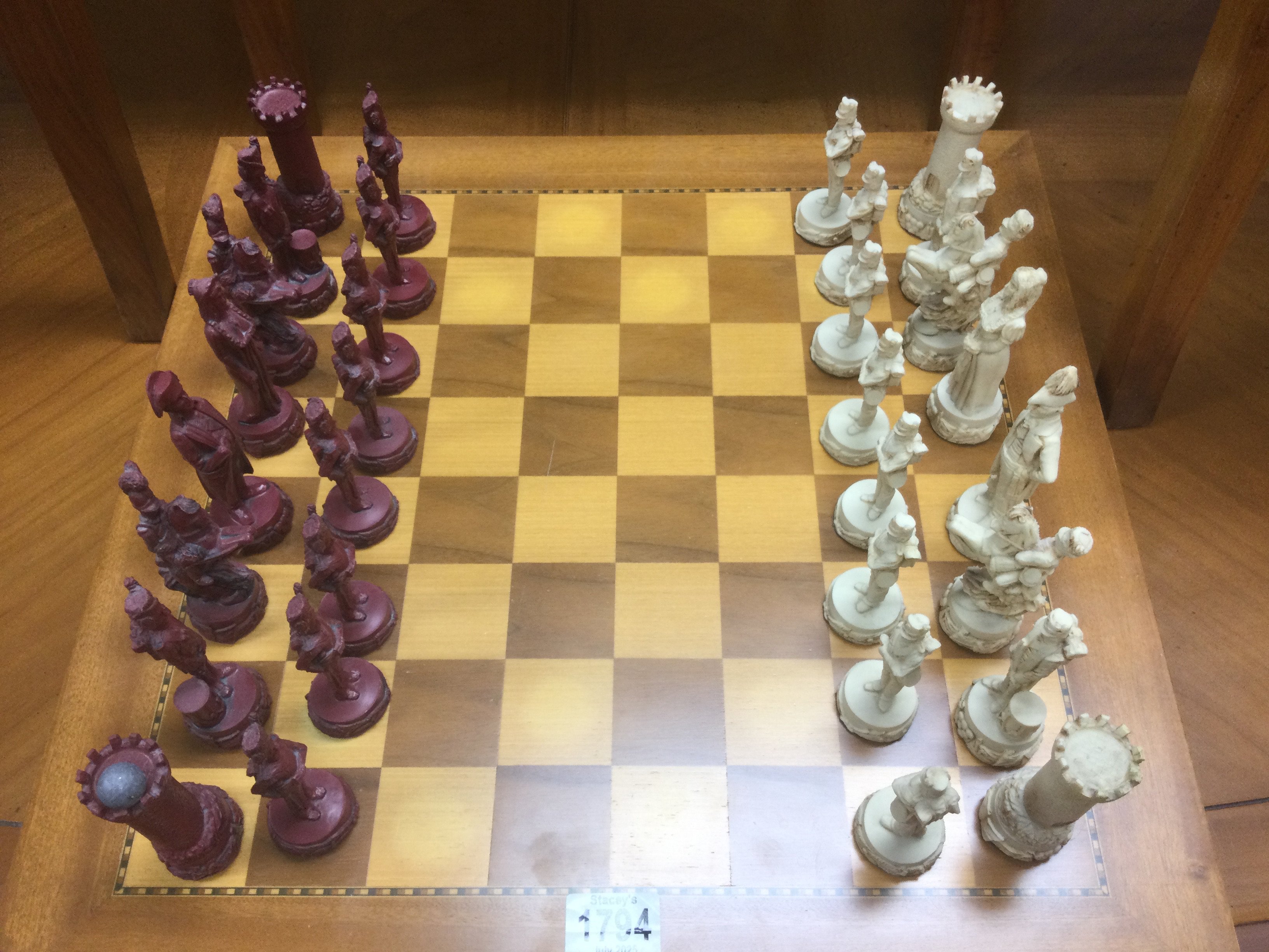 A limited edition chess board .
