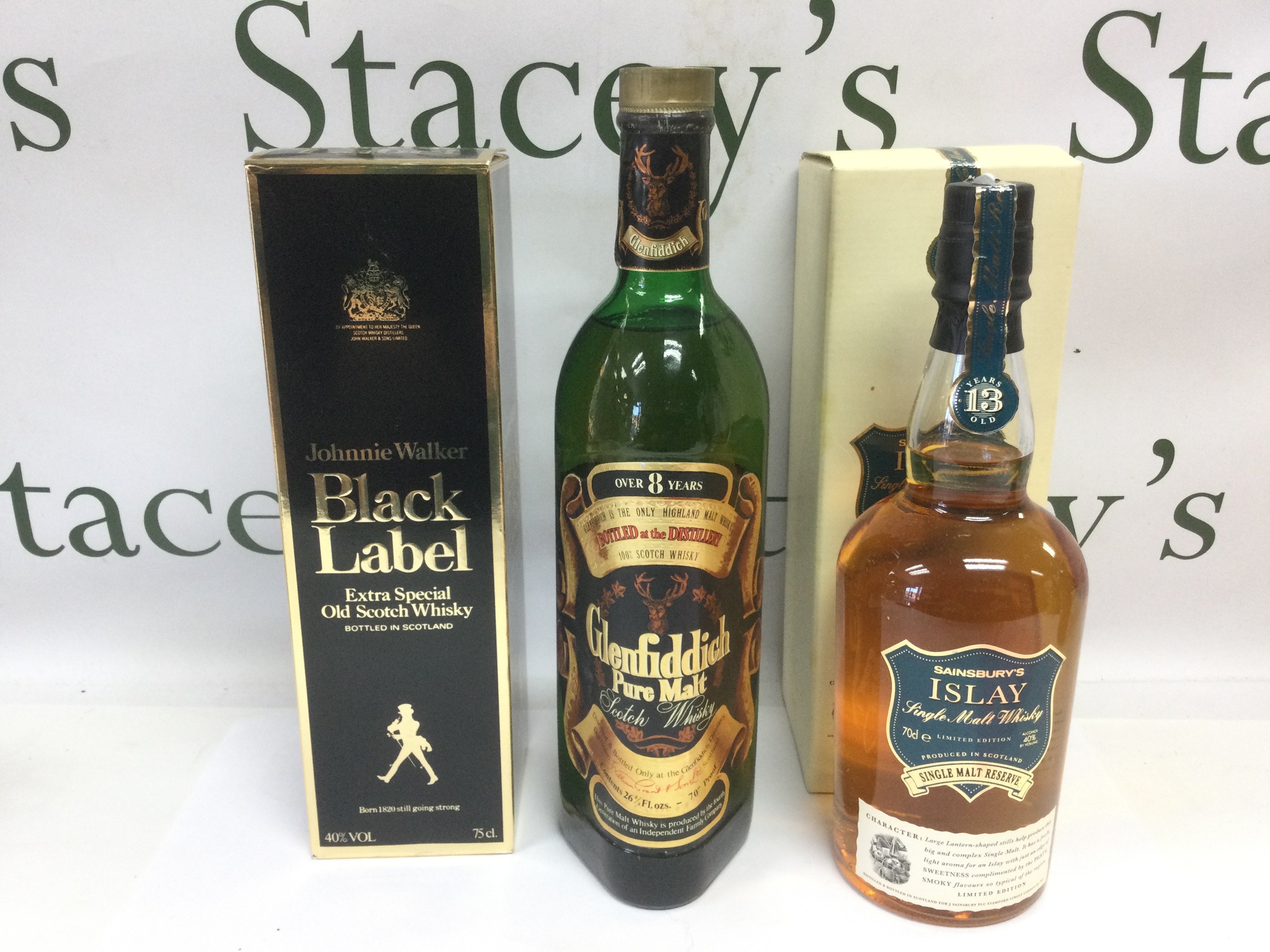 WITHDRAWN Seven bottles of Whisky and Rye. Shipping category D.